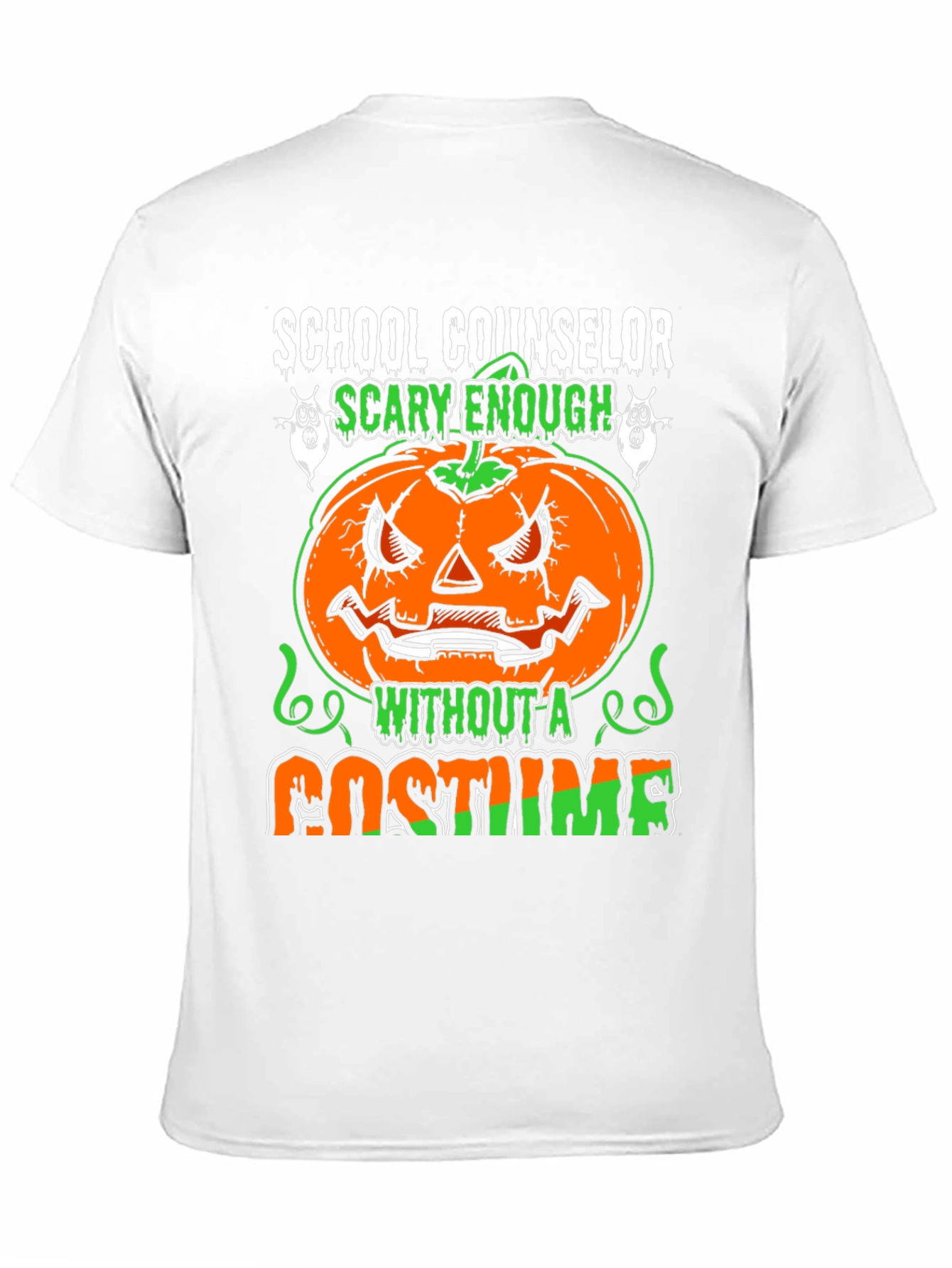 Scary School Counselor Halloween T-Shirt