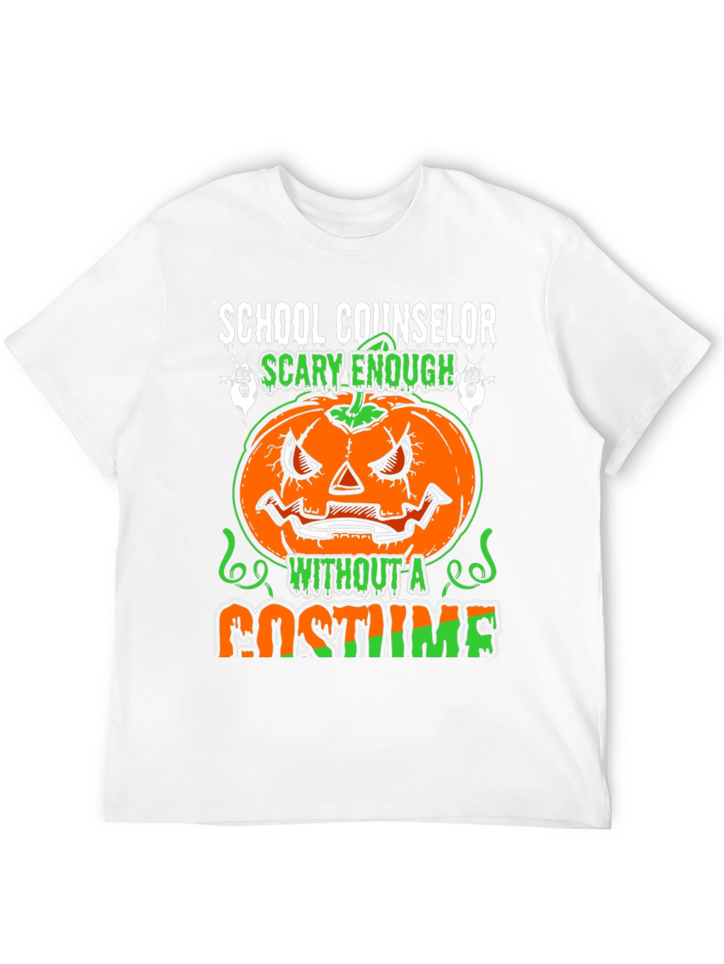 Scary School Counselor Halloween T-Shirt