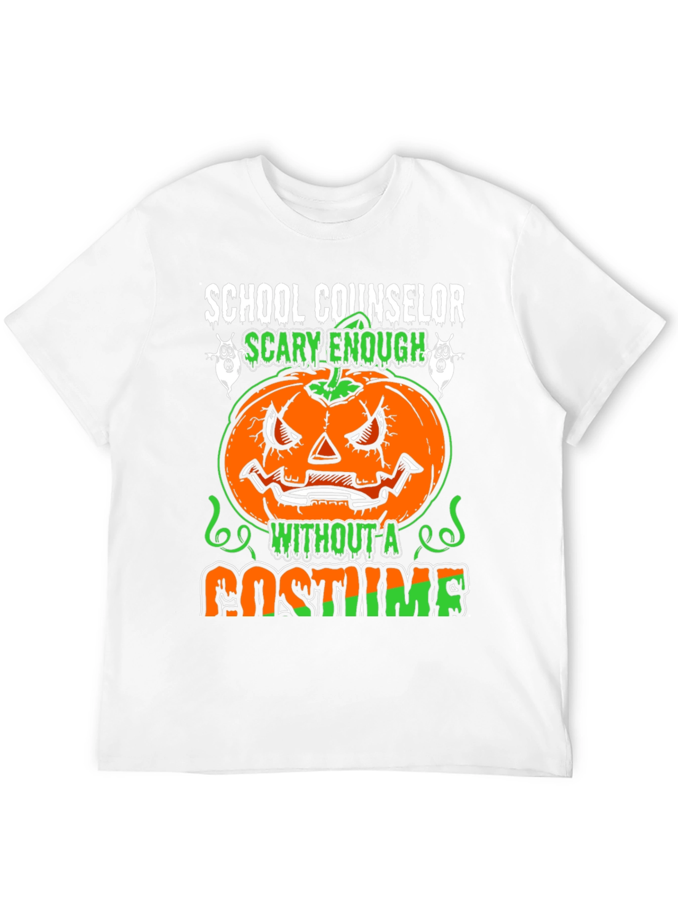 Scary School Counselor Halloween T-Shirt