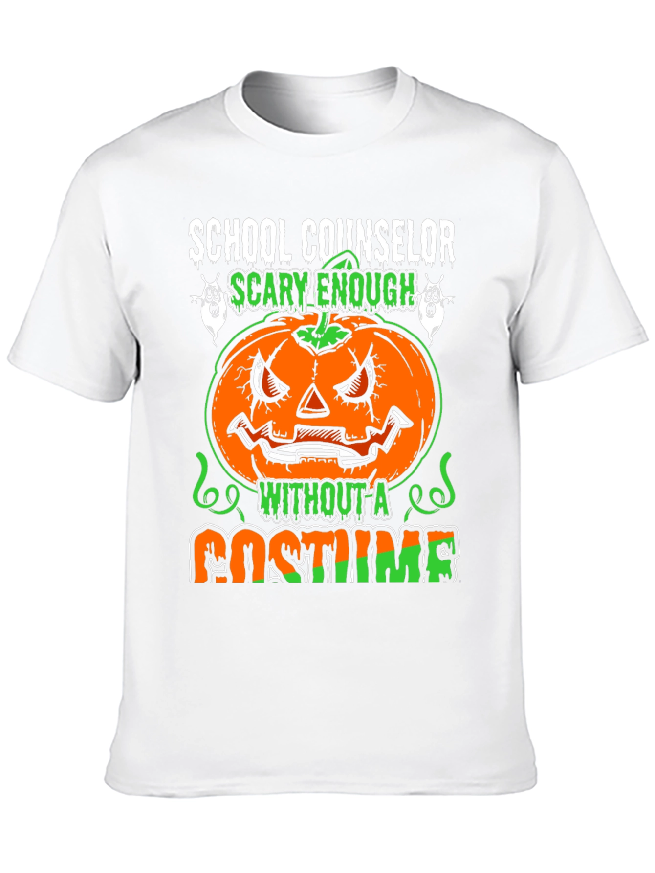 Scary School Counselor Halloween T-Shirt
