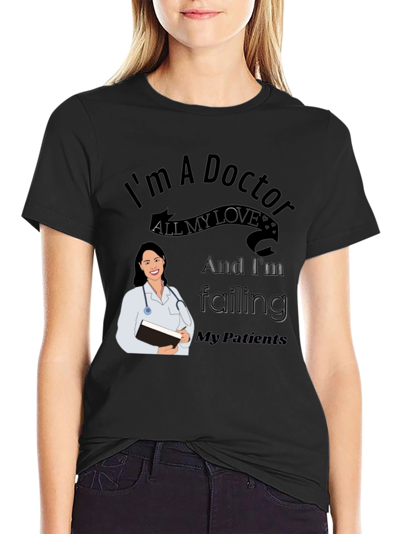 Doctor Themed Graphic Tee - Novelty Unisex T-Shirt