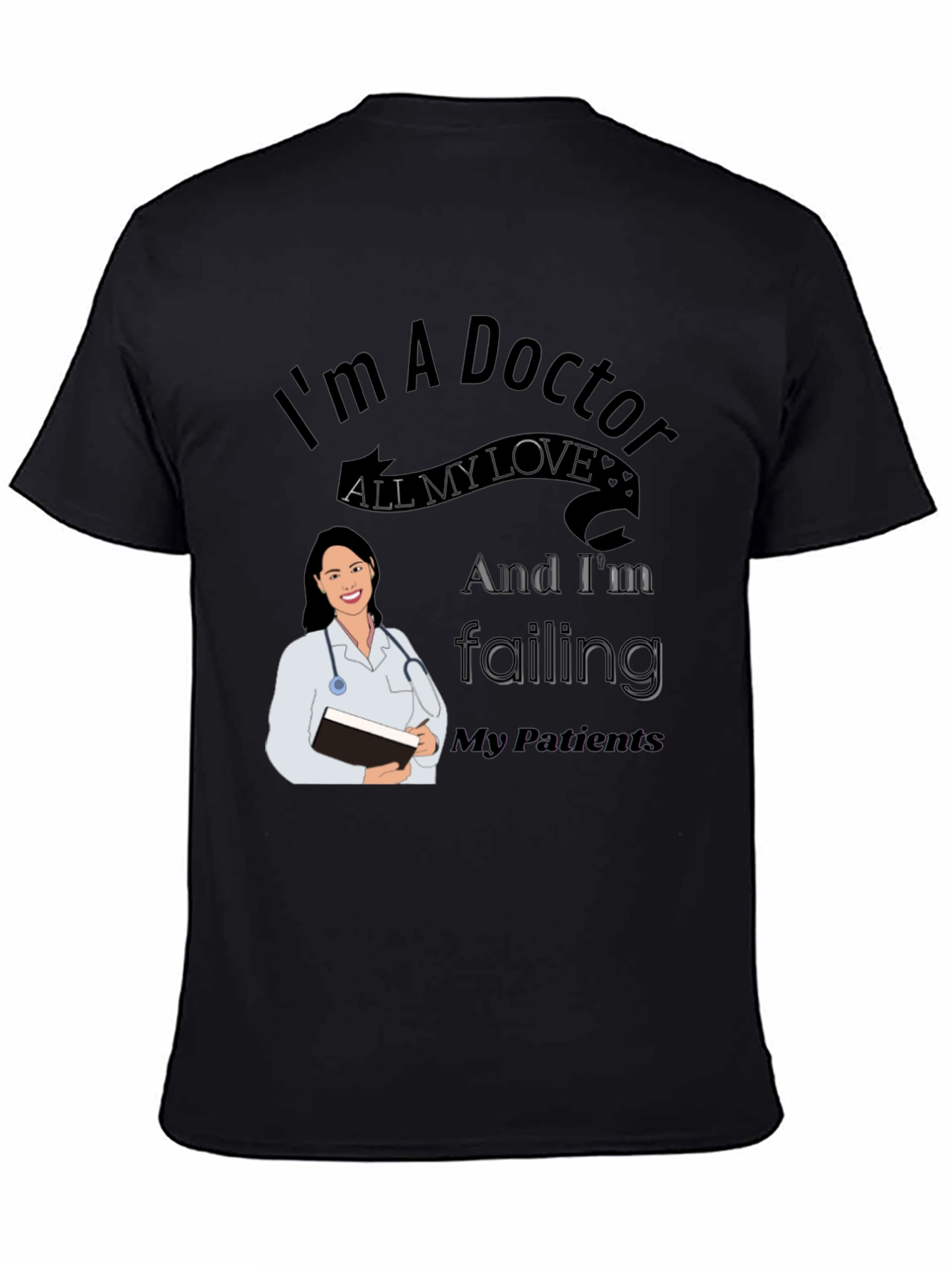 Doctor Themed Graphic Tee - Novelty Unisex T-Shirt
