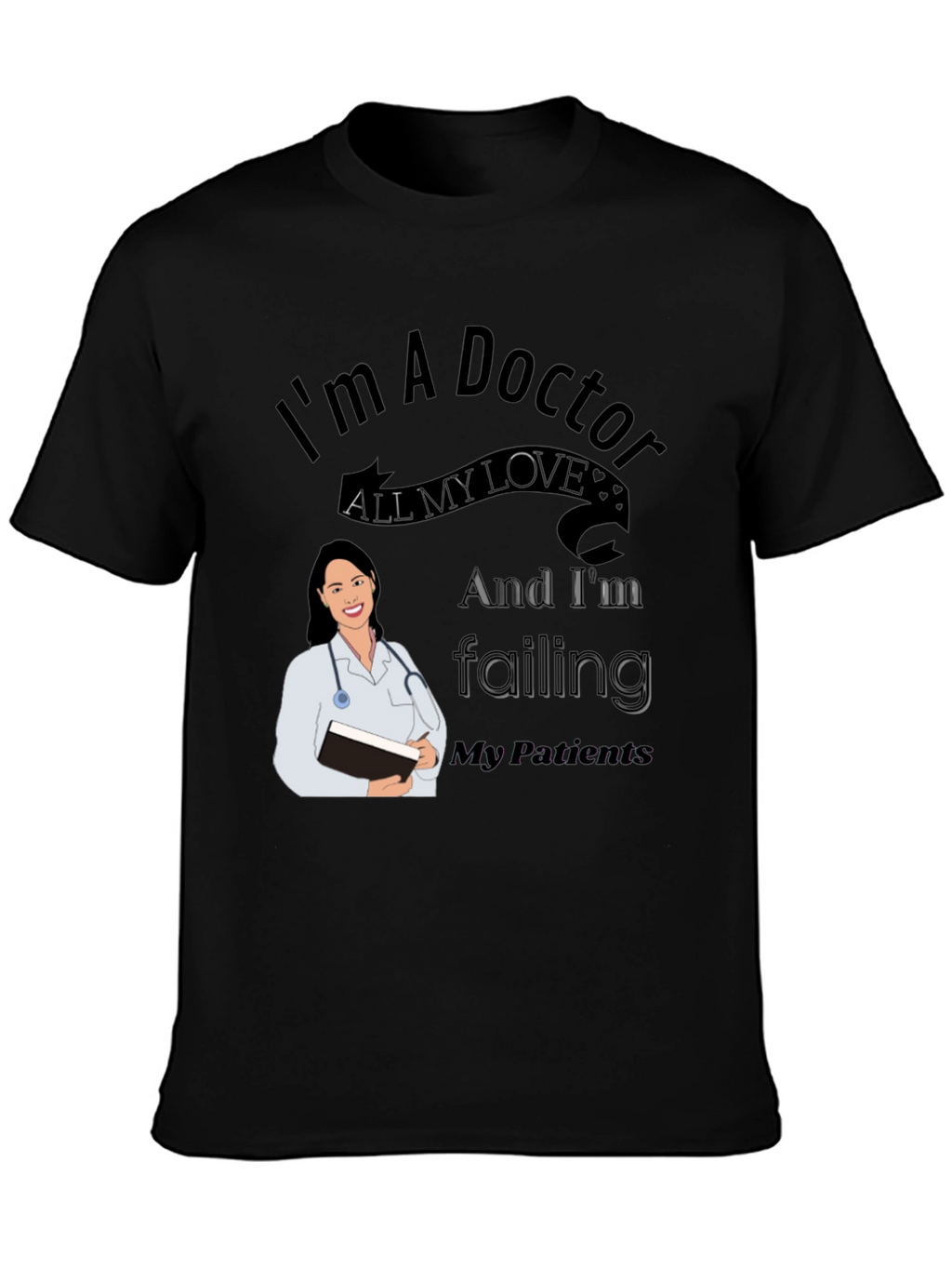 Doctor Themed Graphic Tee - Novelty Unisex T-Shirt