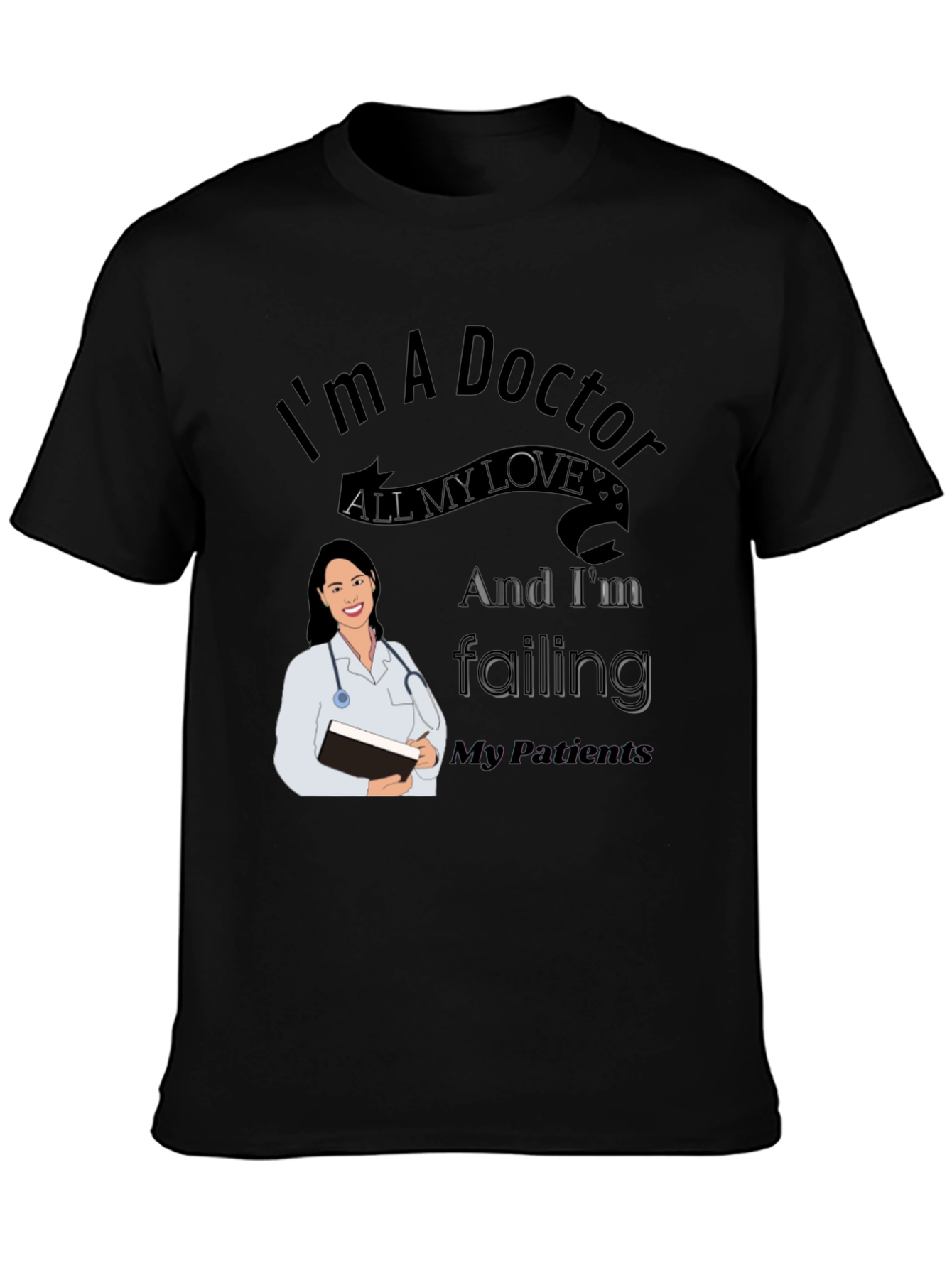 Doctor Themed Graphic Tee - Novelty Unisex T-Shirt