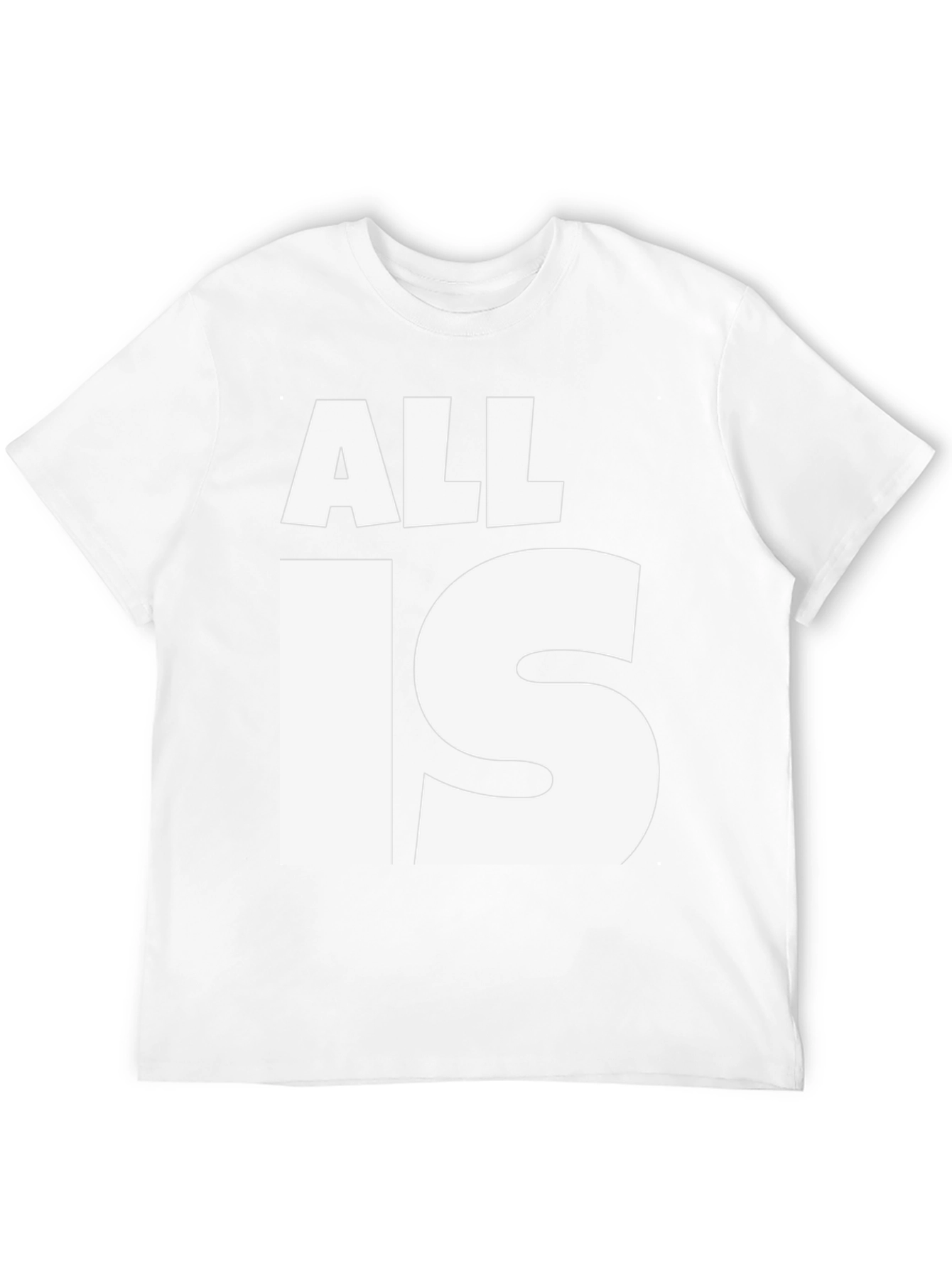 All Is One Graphic Tee - Black Cotton