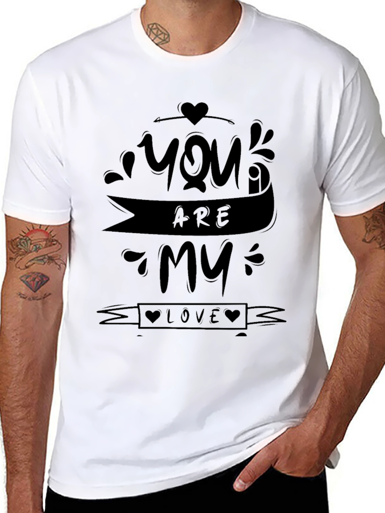 You Are My Love T-Shirt - Romantic Design
