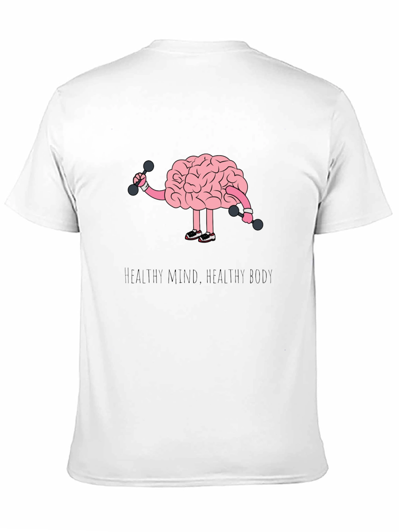 Healthy Mind Healthy Body Graphic T-Shirt