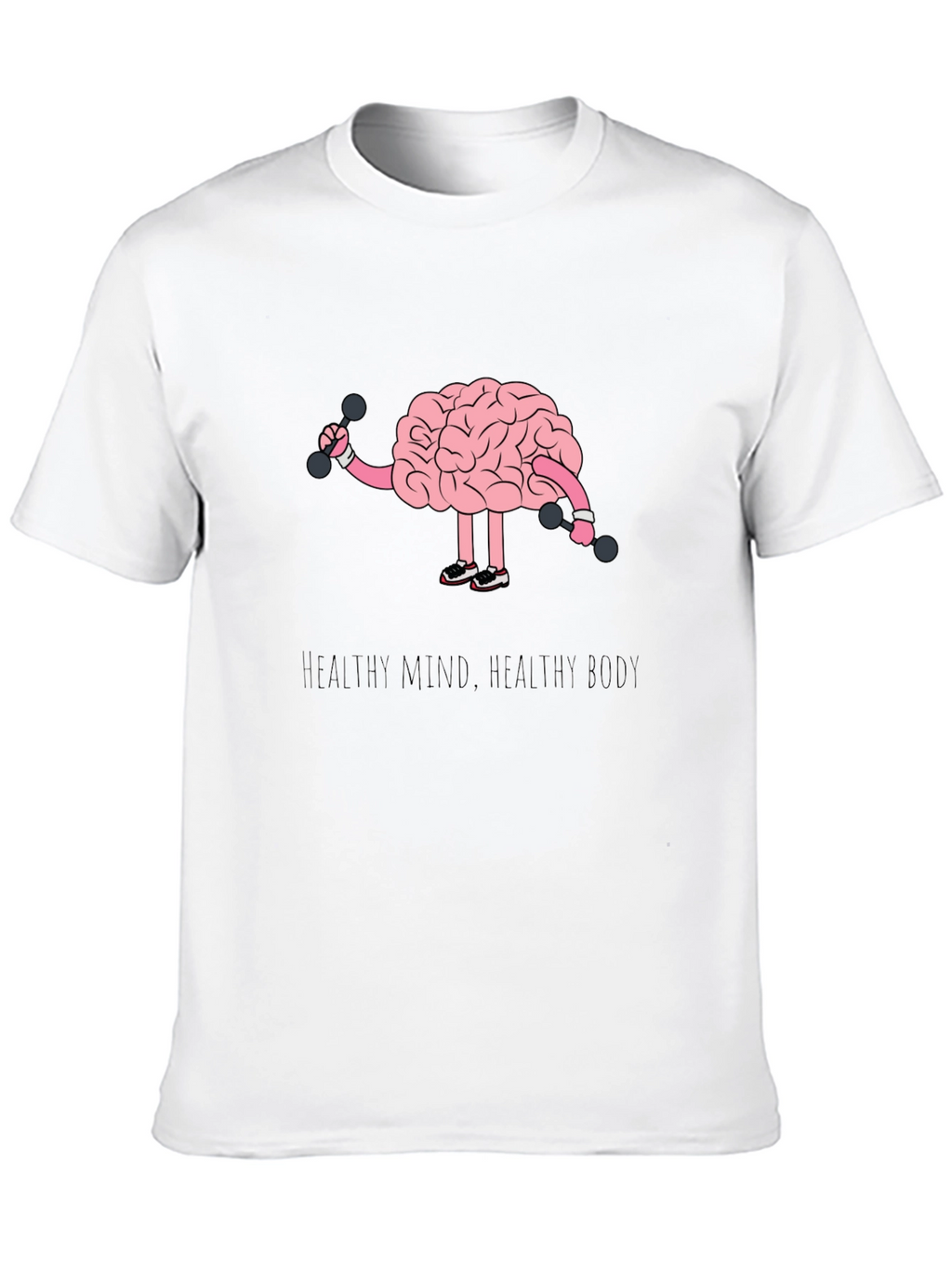 Healthy Mind Healthy Body Graphic T-Shirt