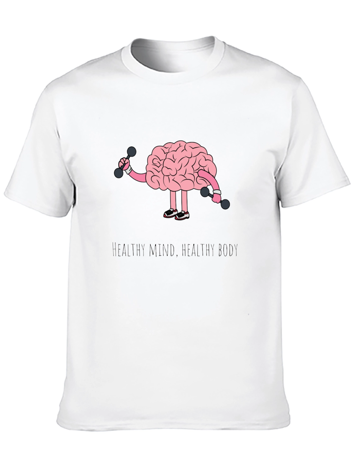 Healthy Mind Healthy Body Graphic T-Shirt