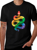 Rainbow Snake Graphic Tee