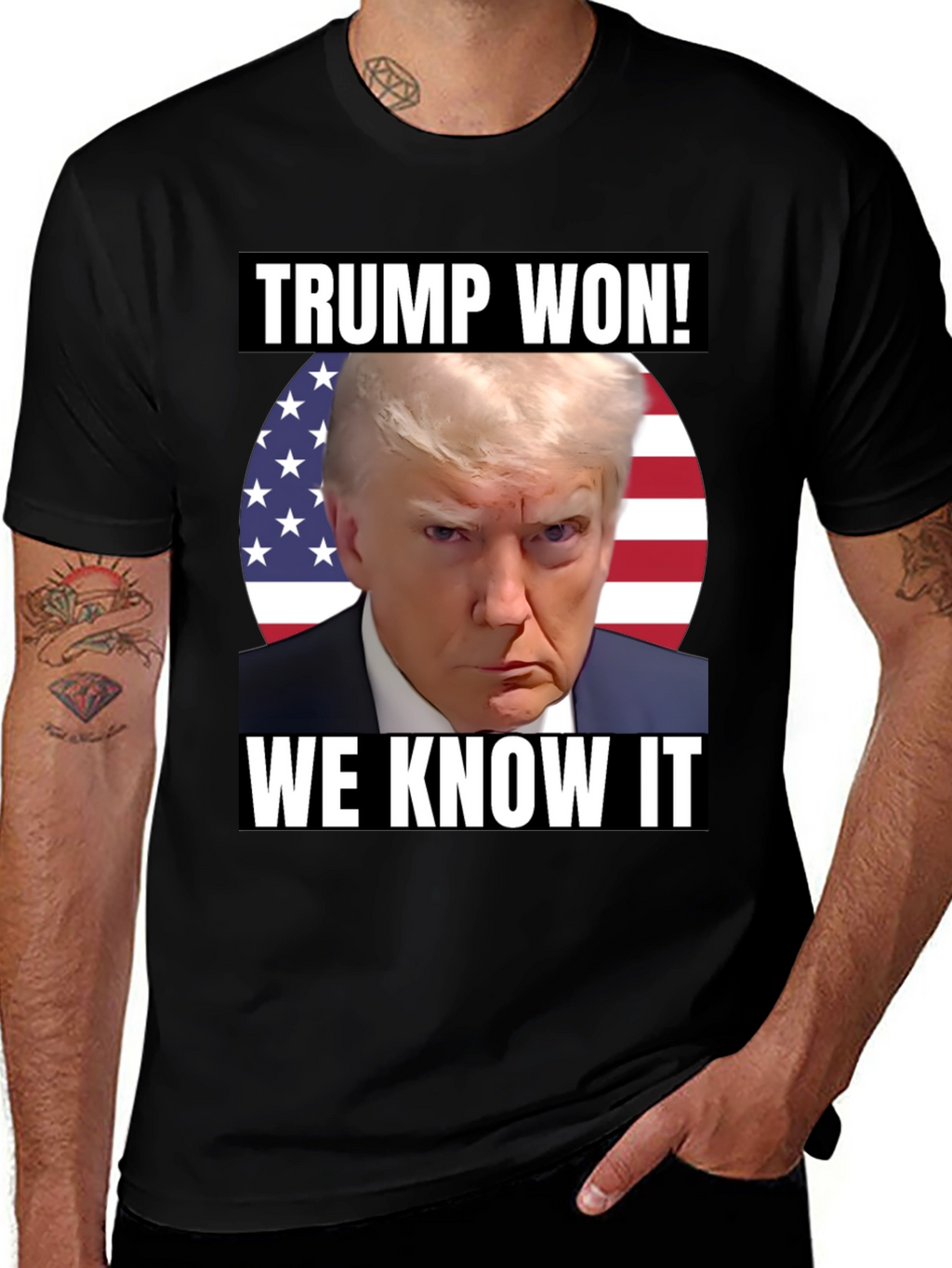 Trump Won! Graphic Tee Patriotic T-Shirt