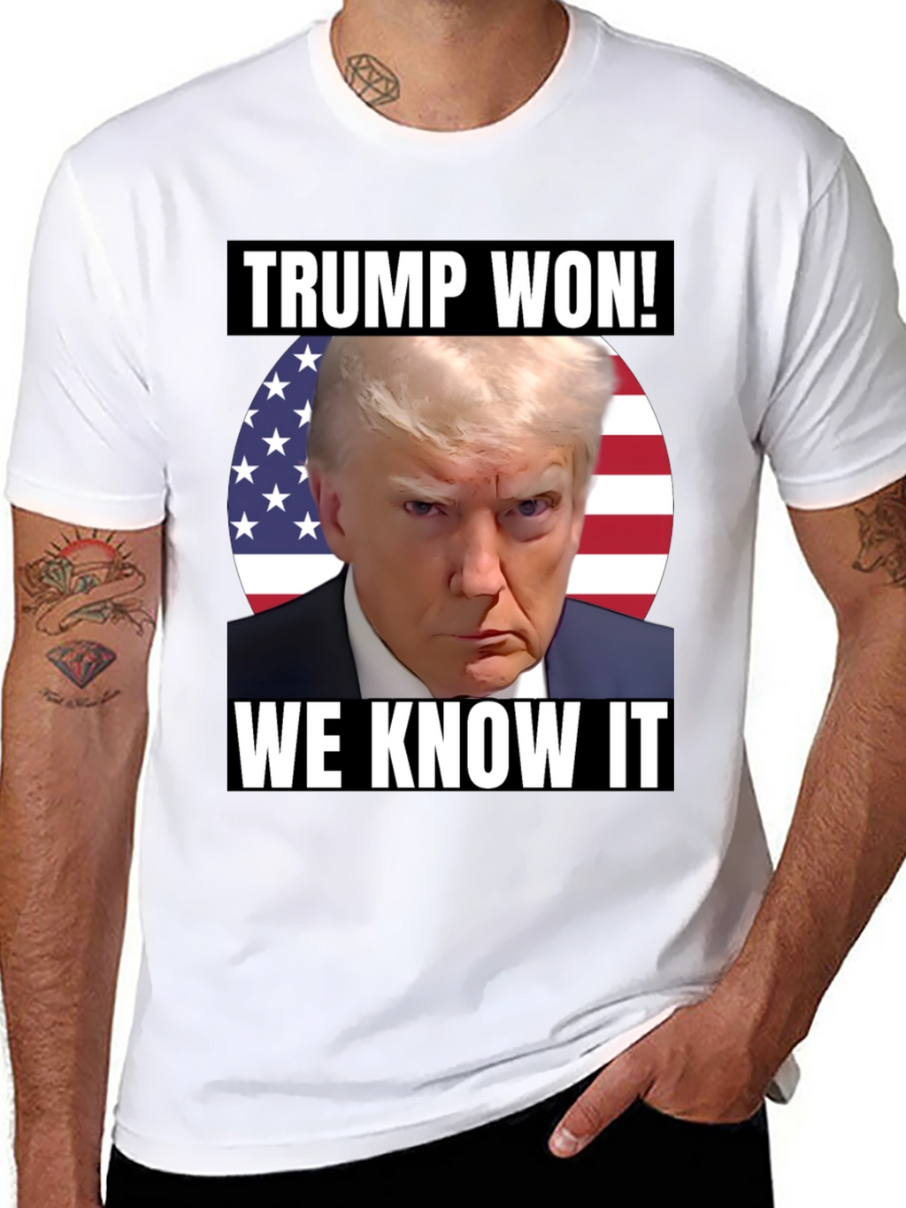 Trump Won! Graphic Tee Patriotic T-Shirt