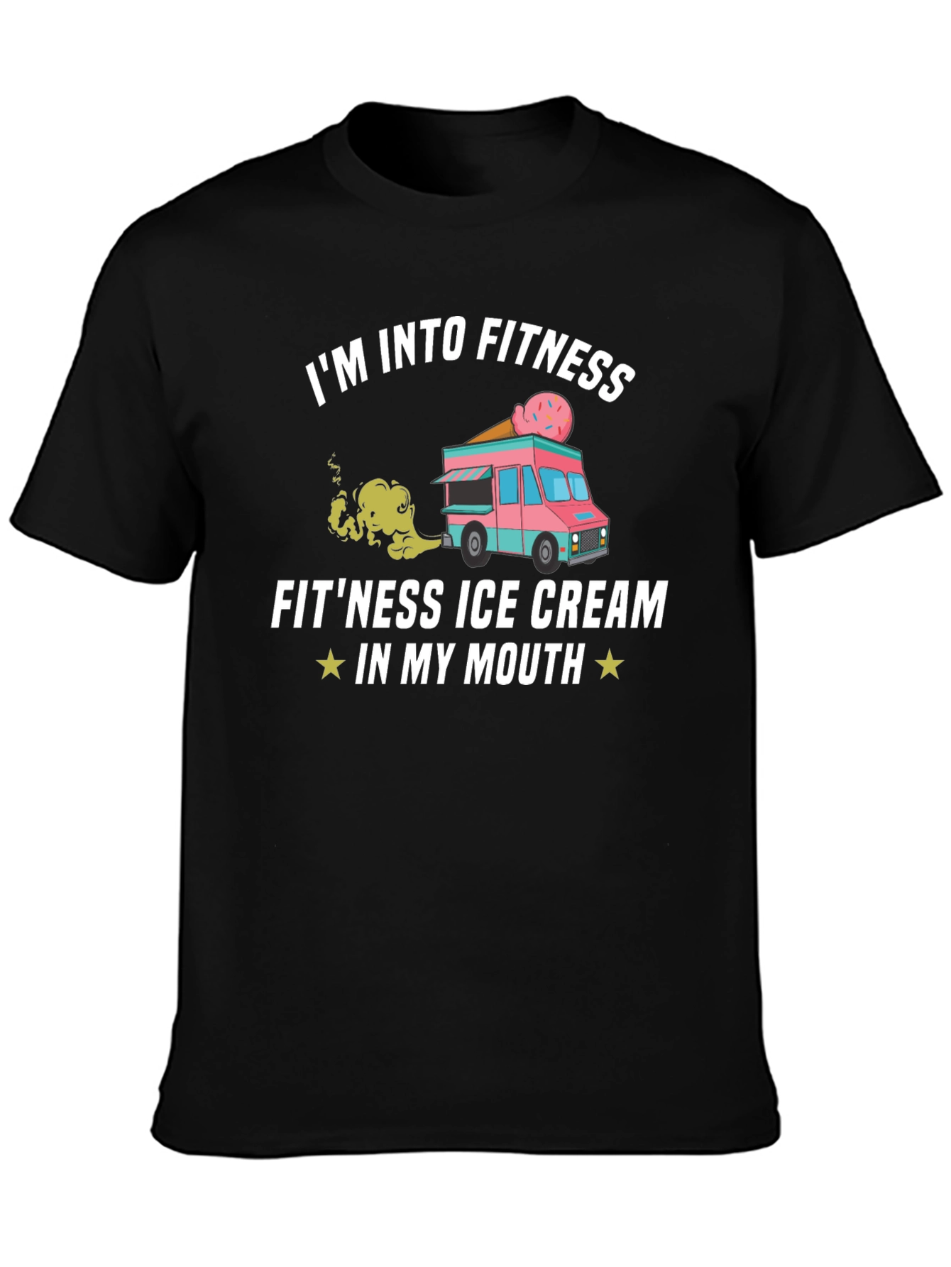 Fitness Ice Cream T-Shirt