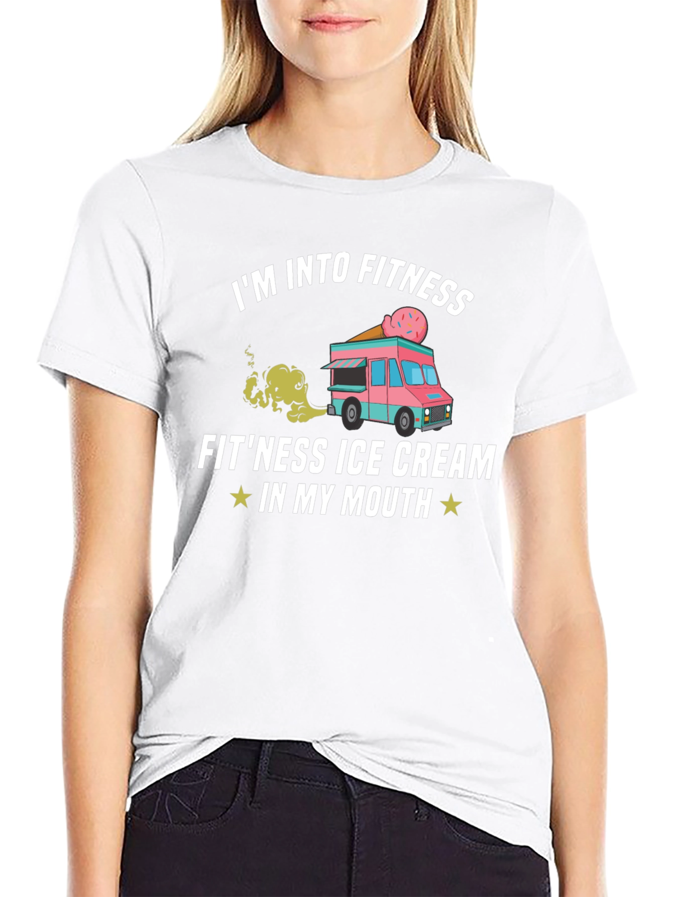 Fitness Ice Cream T-Shirt