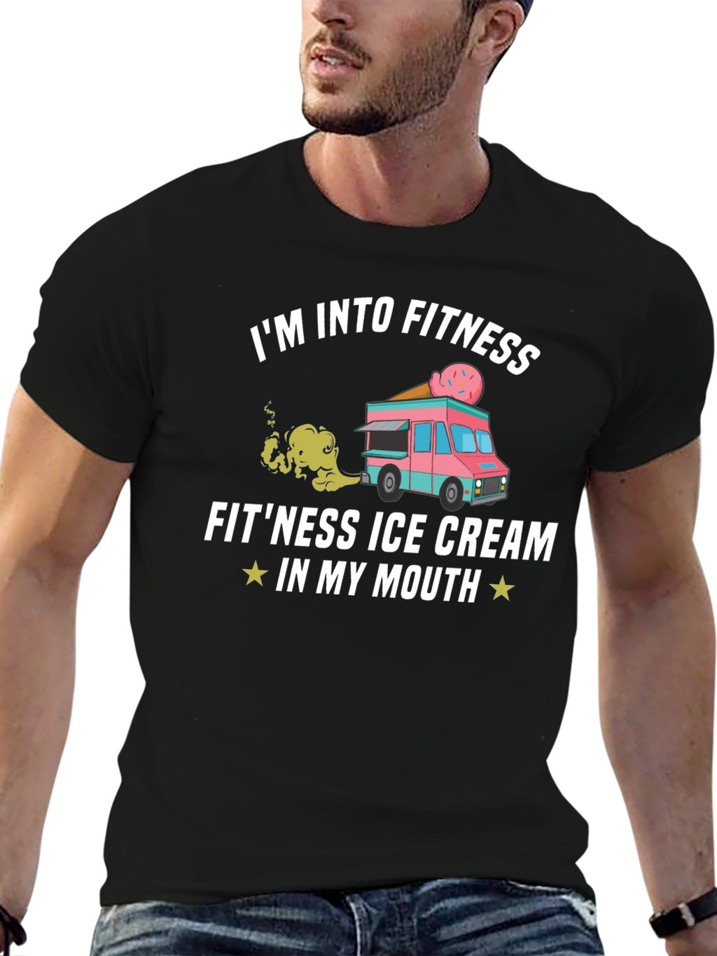 Fitness Ice Cream T-Shirt