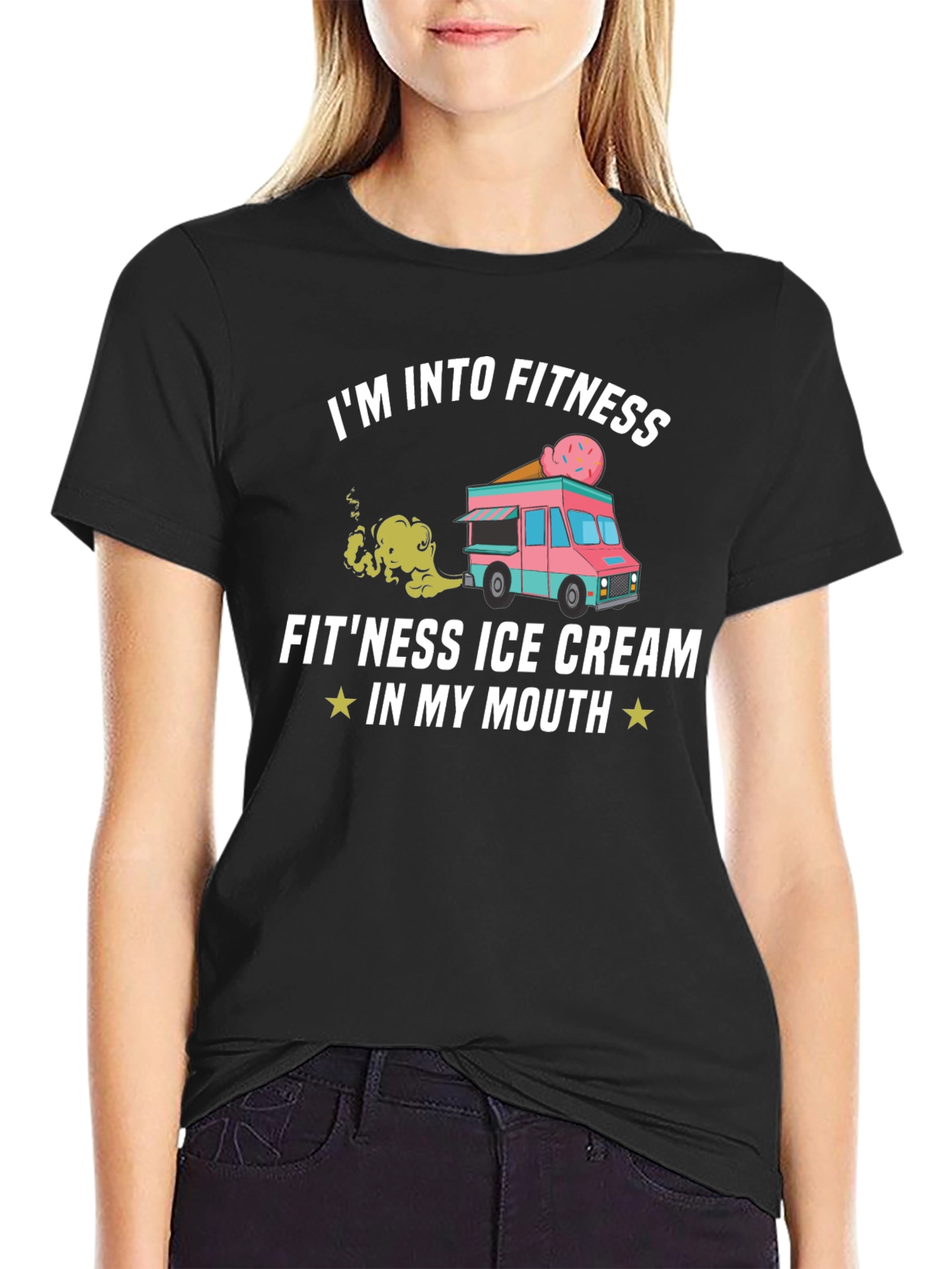 Fitness Ice Cream T-Shirt