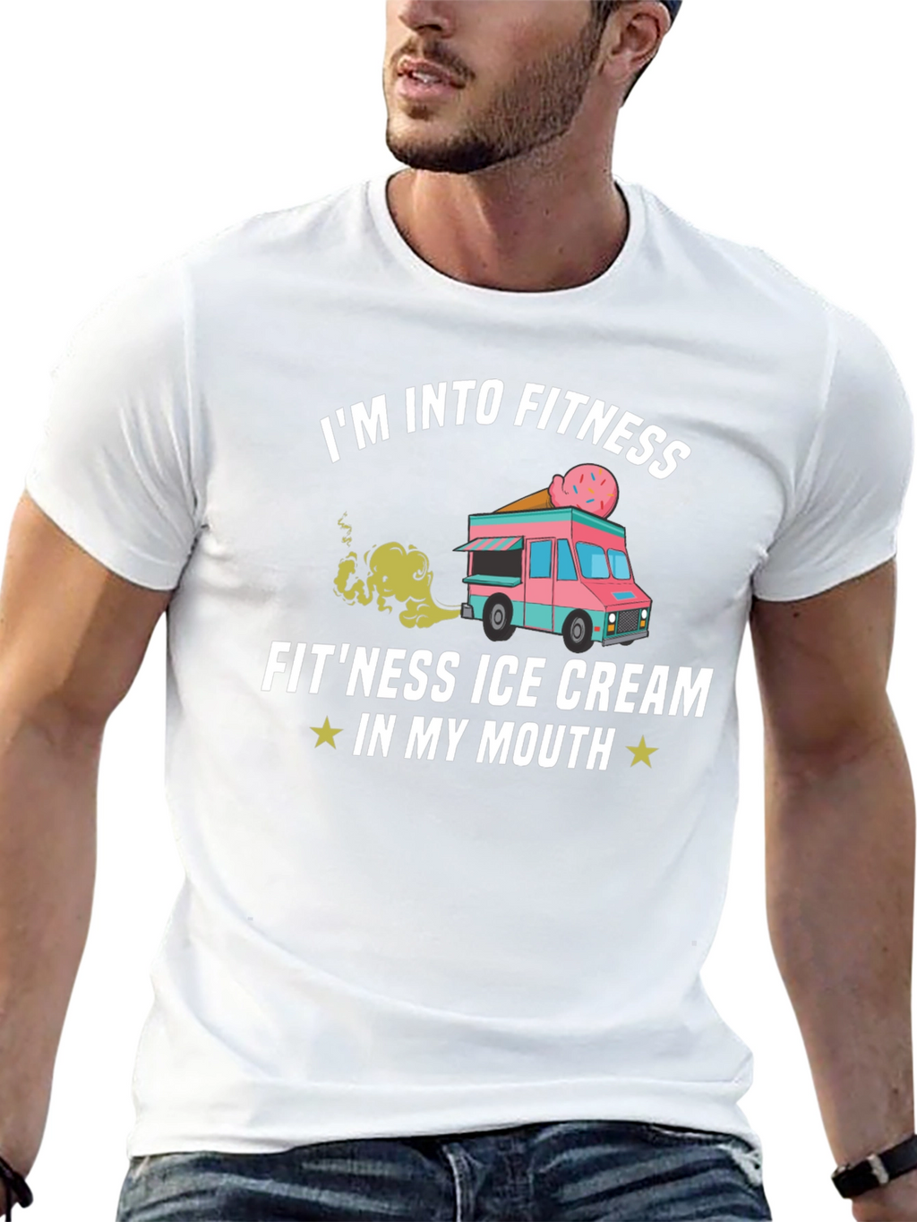 Fitness Ice Cream T-Shirt