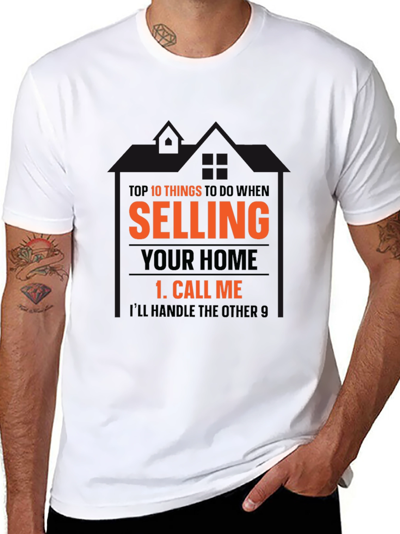 Selling Your Home T-Shirt - Call Me Real Estate Tee
