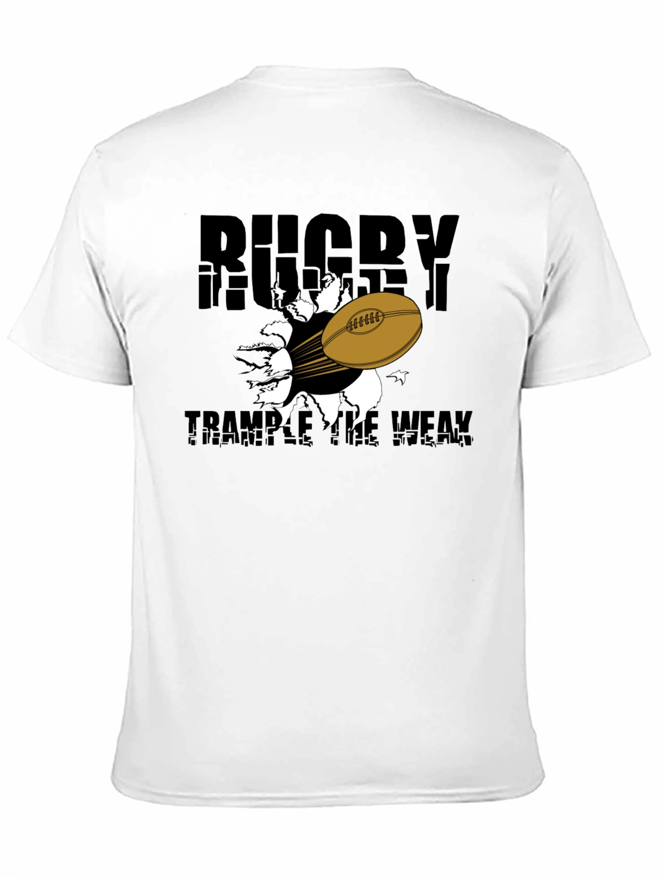Rugby Trample the Weak Graphic T-Shirt