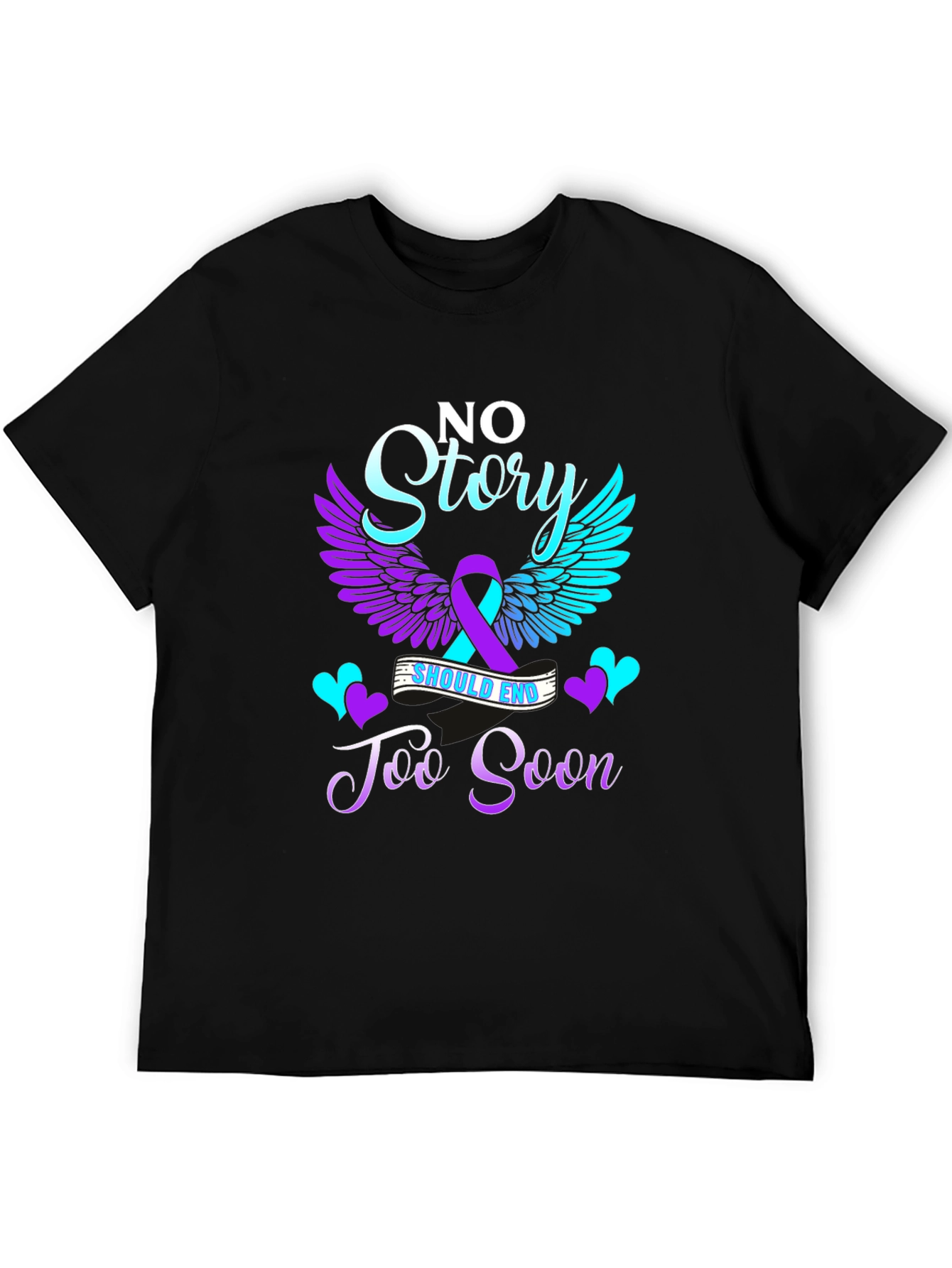 No Story Too Soon Awareness Graphic Tee