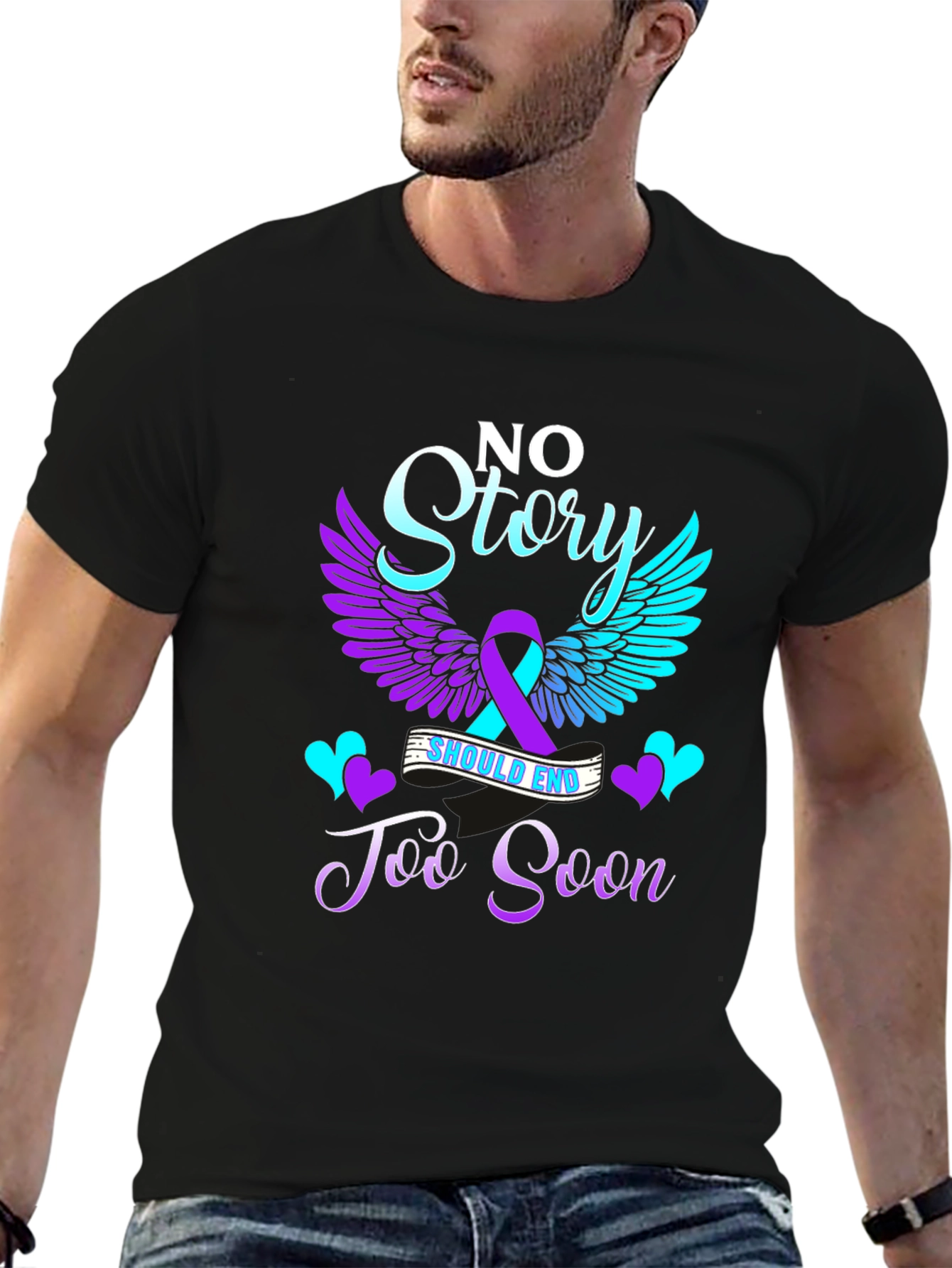 No Story Too Soon Awareness Graphic Tee