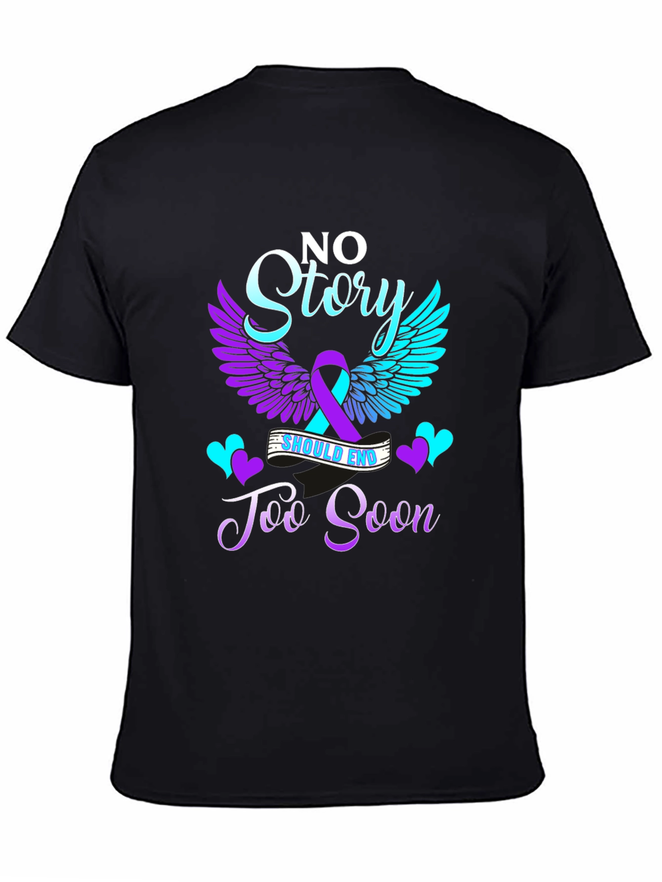 No Story Too Soon Awareness Graphic Tee