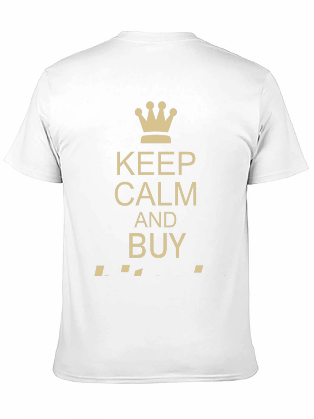 Keep Calm and Buy Black T-Shirt