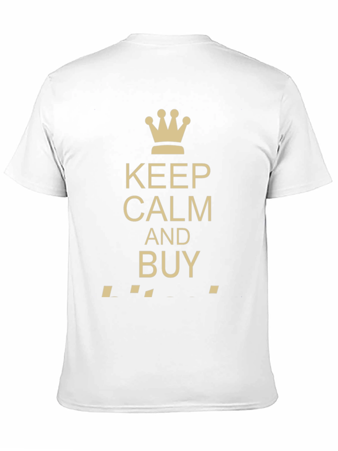 Keep Calm and Buy Black T-Shirt