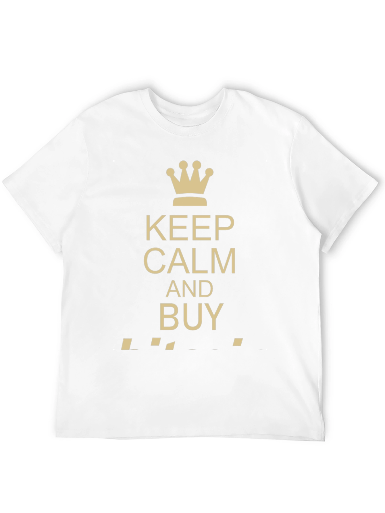 Keep Calm and Buy Black T-Shirt