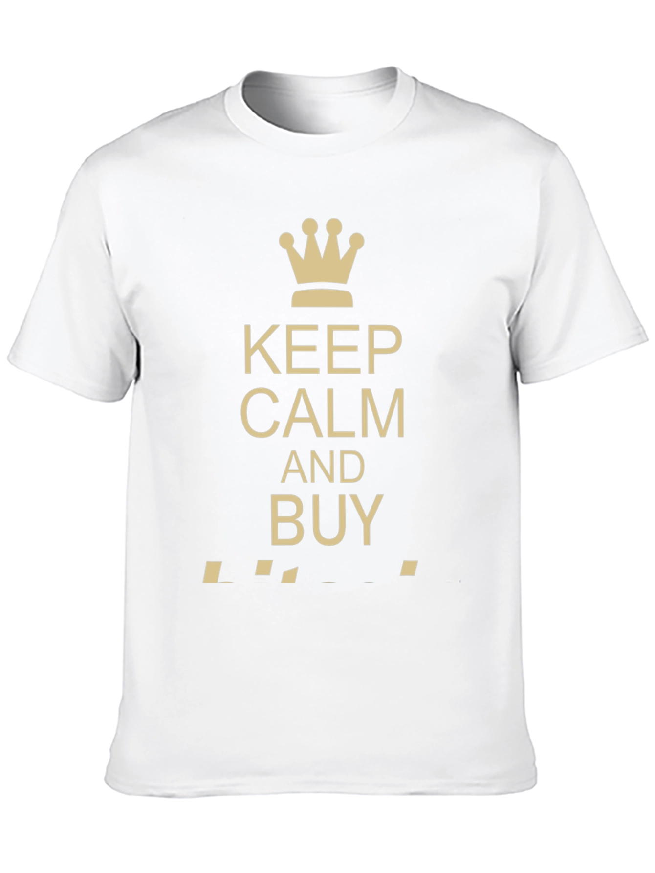 Keep Calm and Buy Black T-Shirt