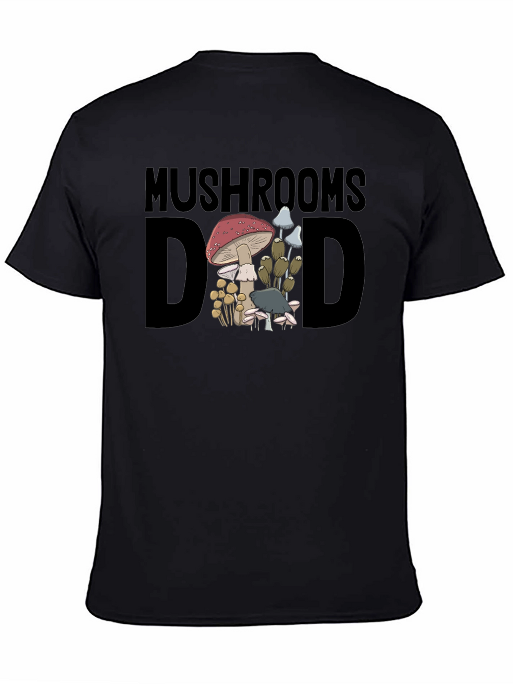 Mushroom Dad Graphic T-Shirt