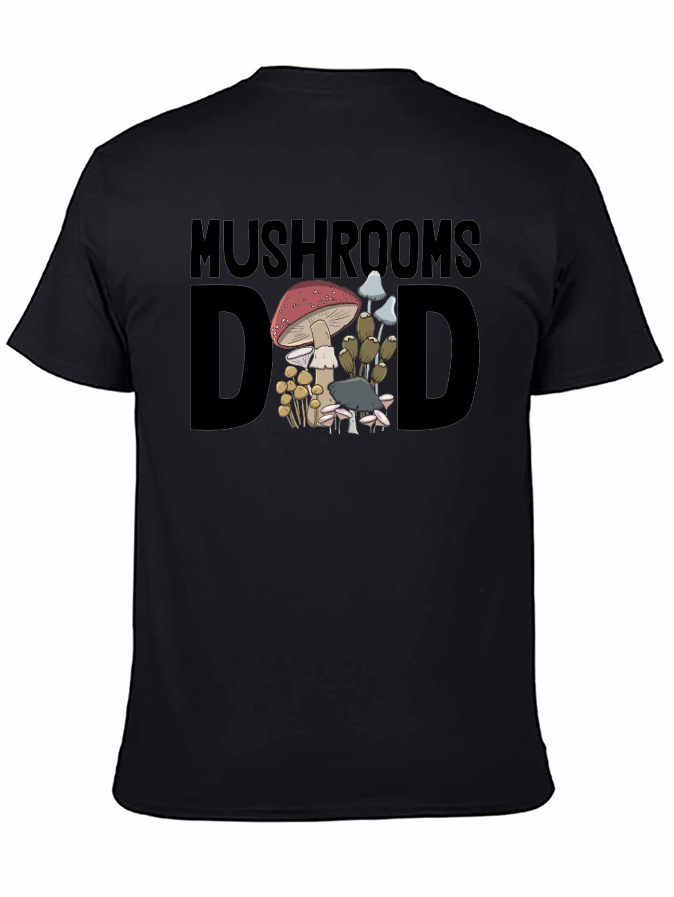 Mushroom Dad Graphic T-Shirt