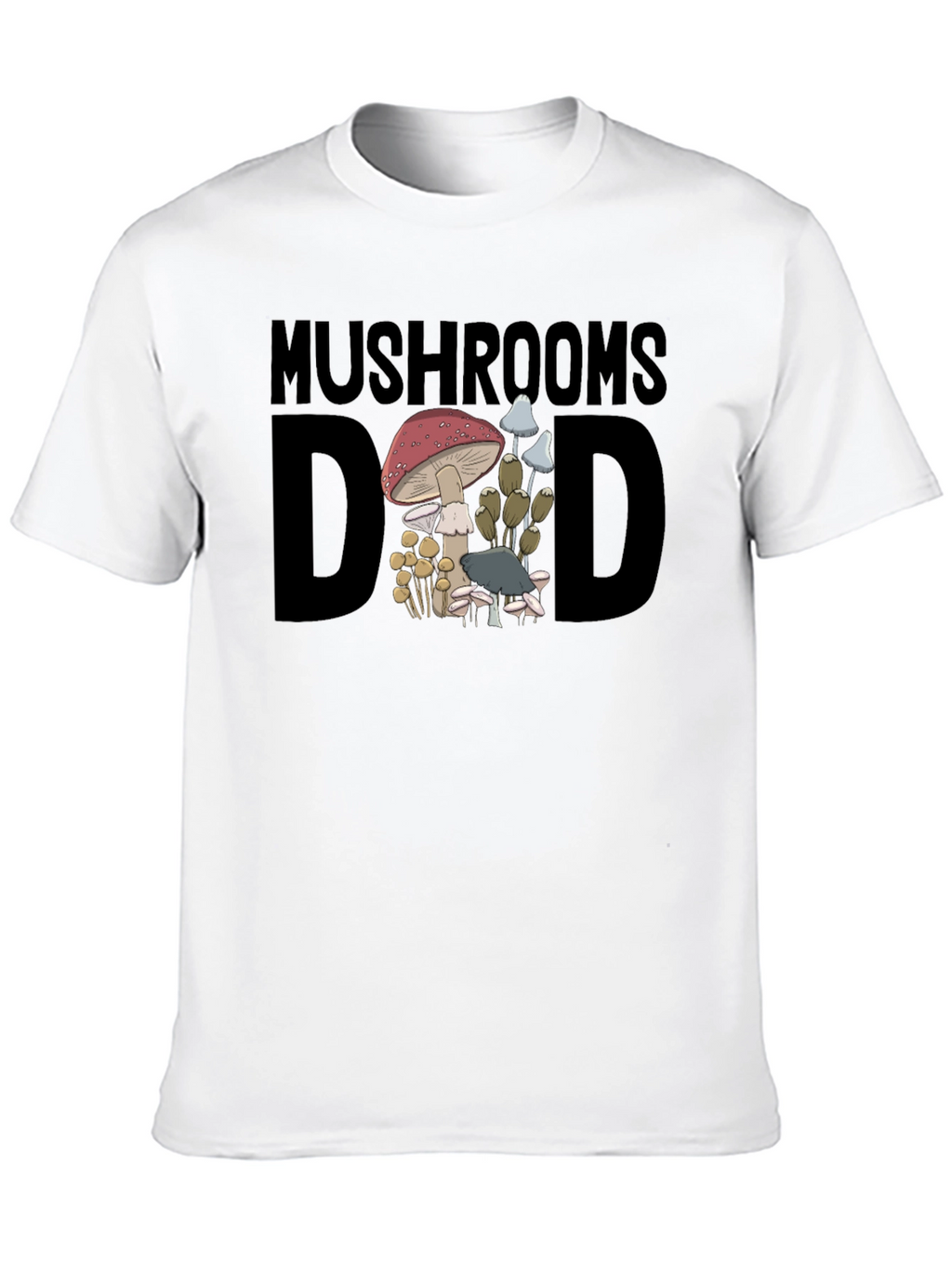 Mushroom Dad Graphic T-Shirt