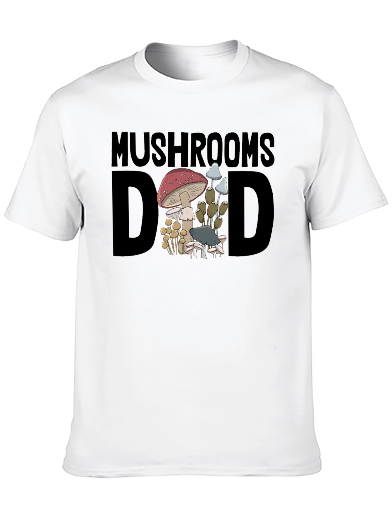 Mushroom Dad Graphic T-Shirt