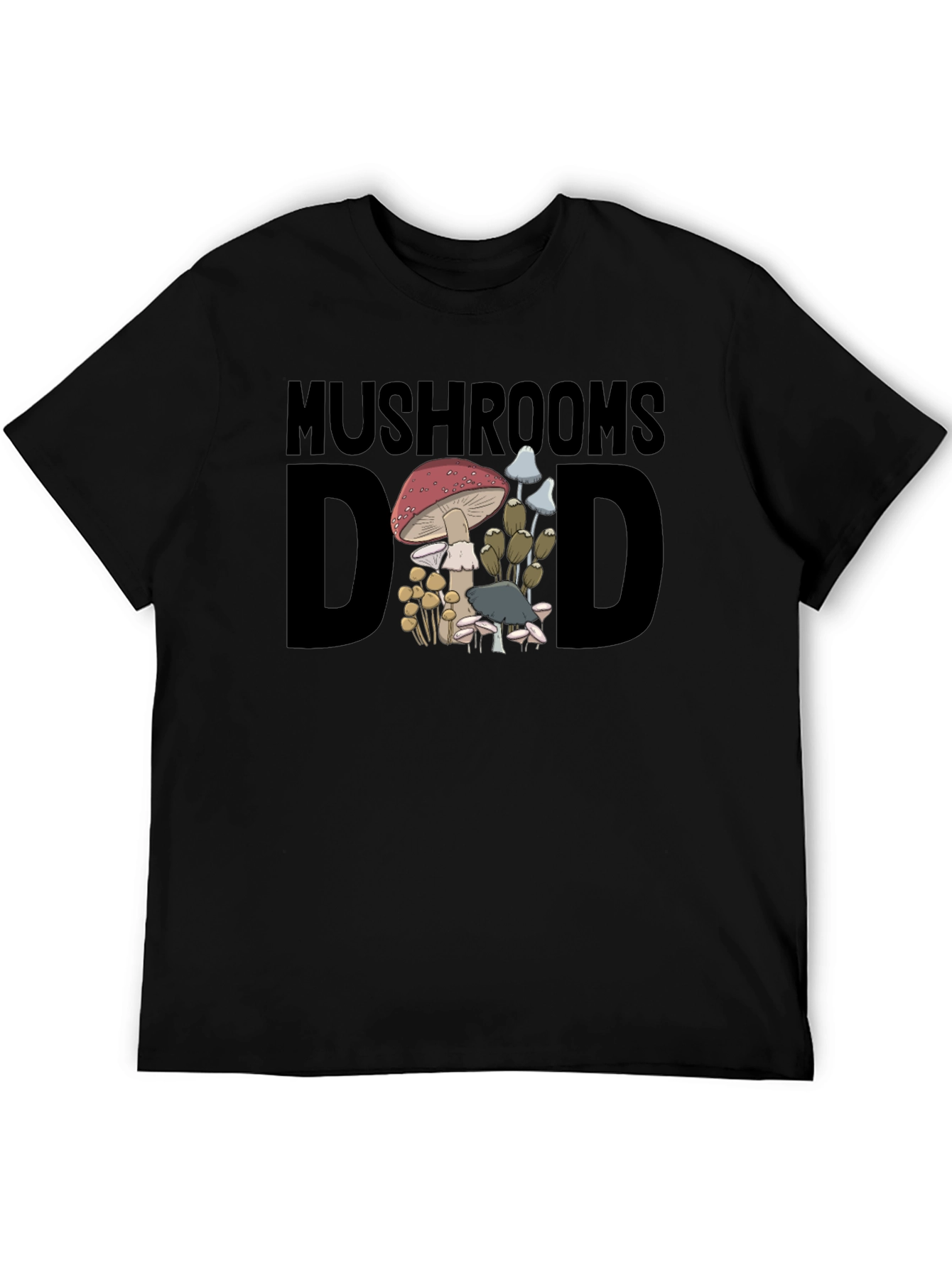 Mushroom Dad Graphic T-Shirt