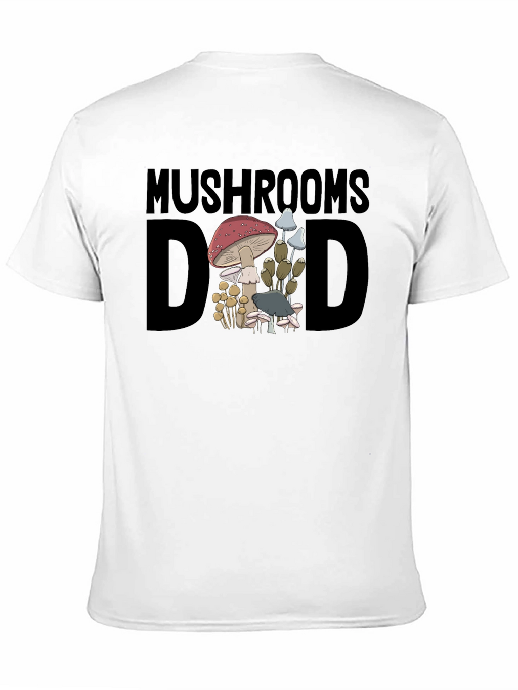 Mushroom Dad Graphic T-Shirt