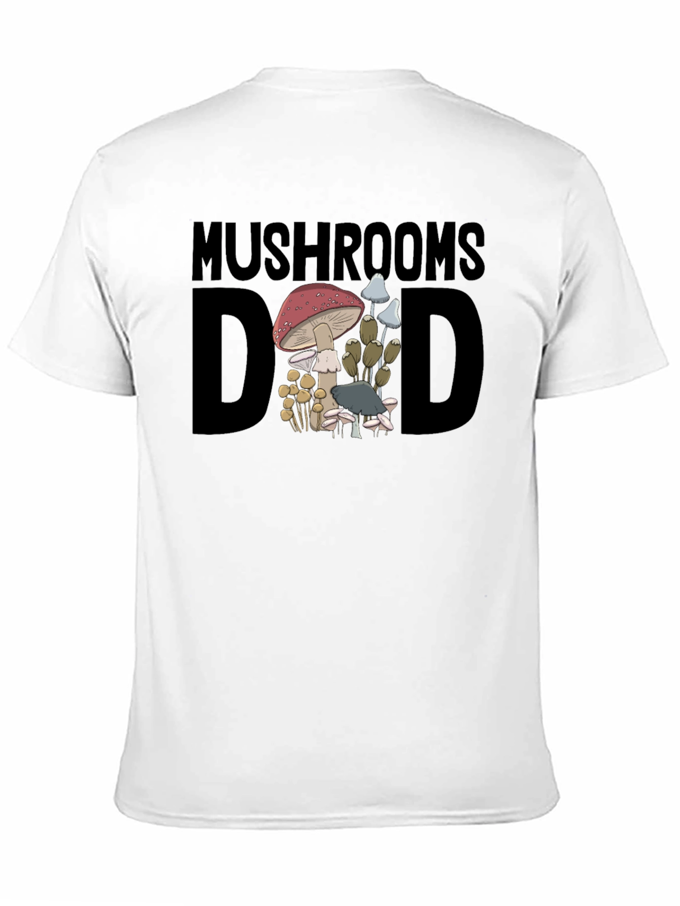 Mushroom Dad Graphic T-Shirt