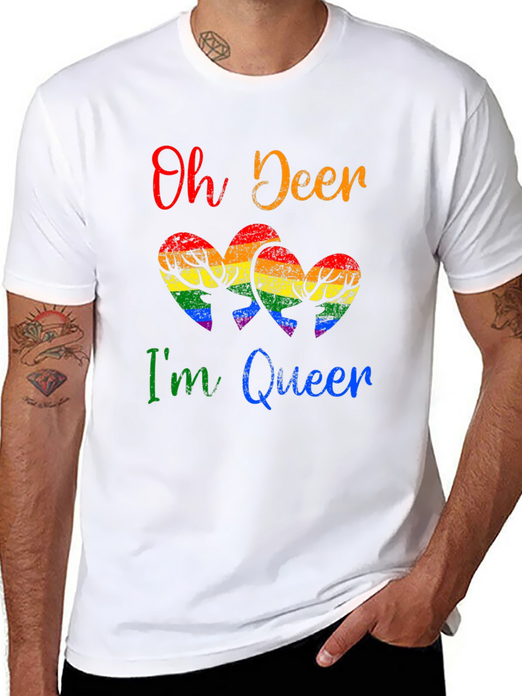 Oh Deer Im Queen Pride T-Shirt