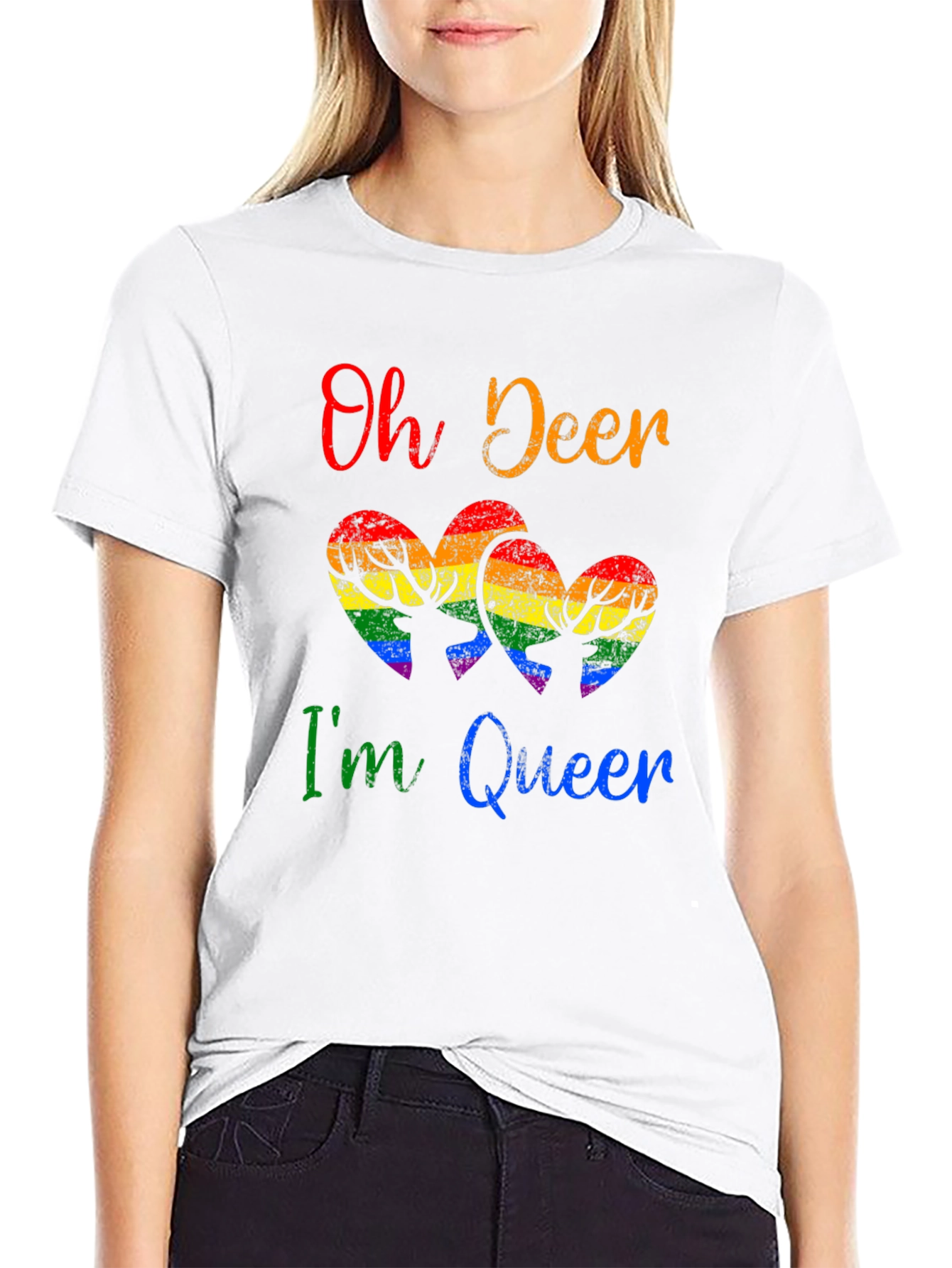 Oh Deer Im Queen Pride T-Shirt