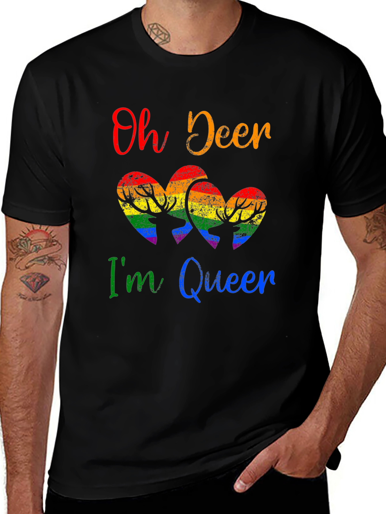 Oh Deer Im Queen Pride T-Shirt