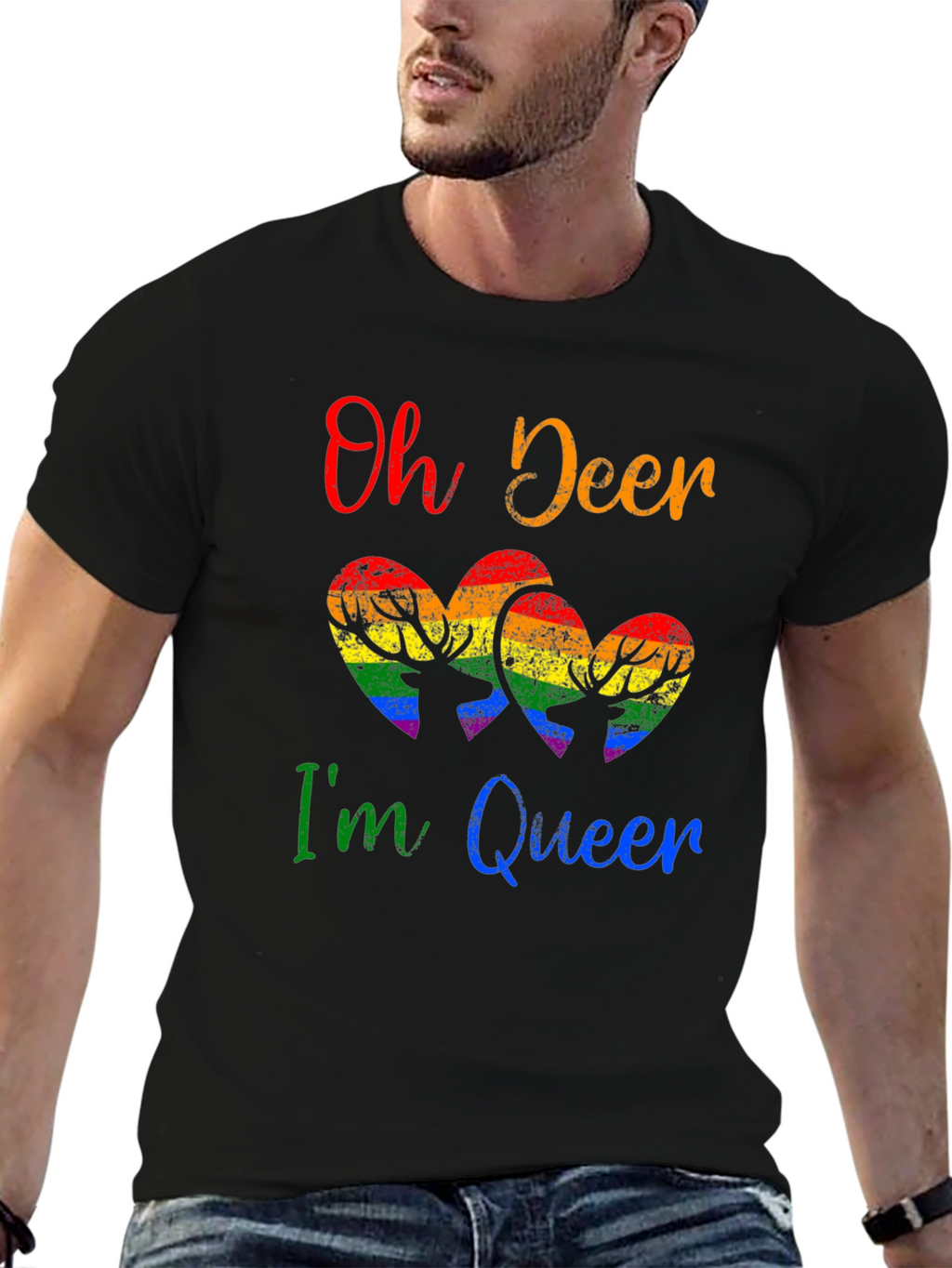 Oh Deer Im Queen Pride T-Shirt