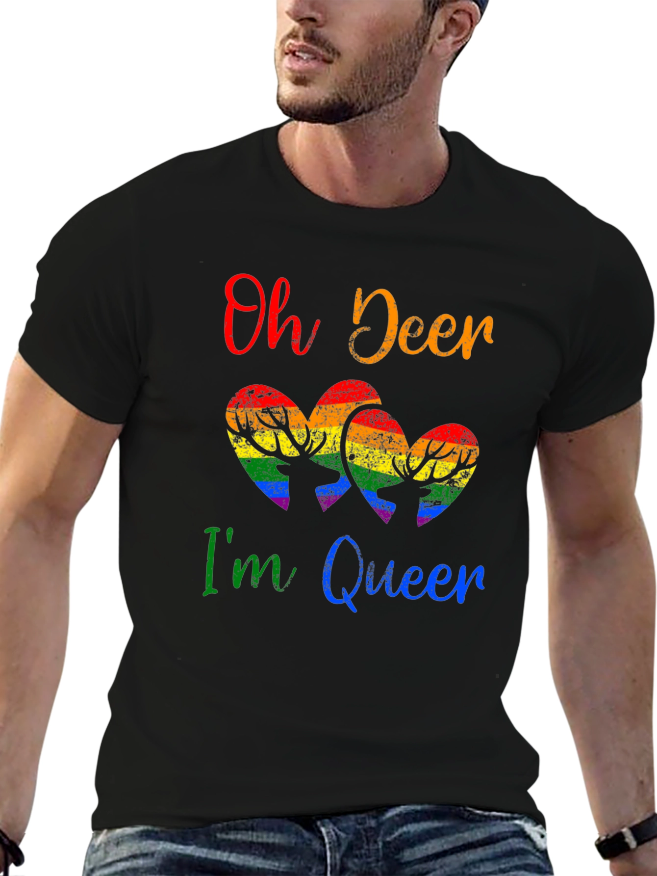 Oh Deer Im Queen Pride T-Shirt