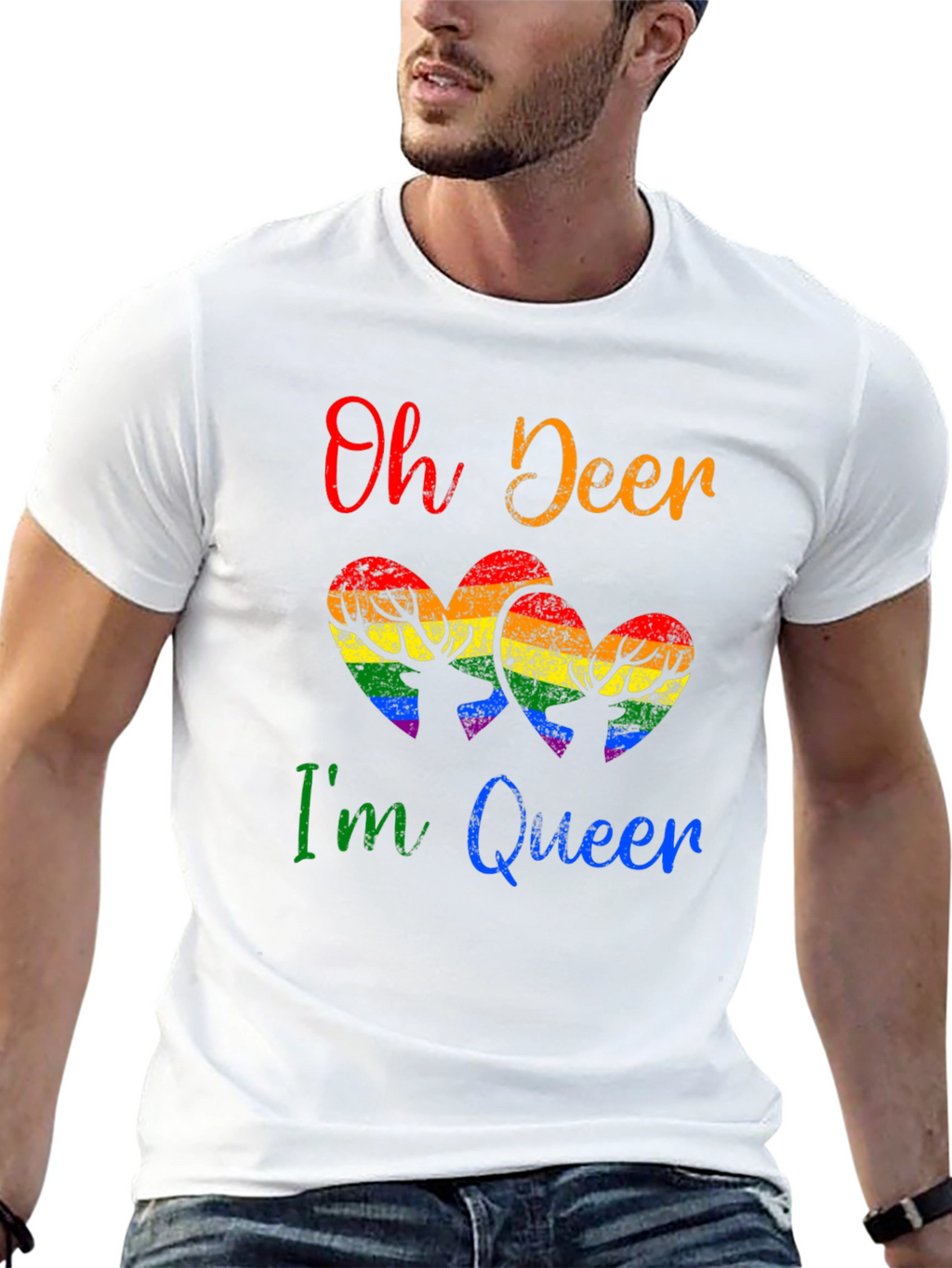 Oh Deer Im Queen Pride T-Shirt