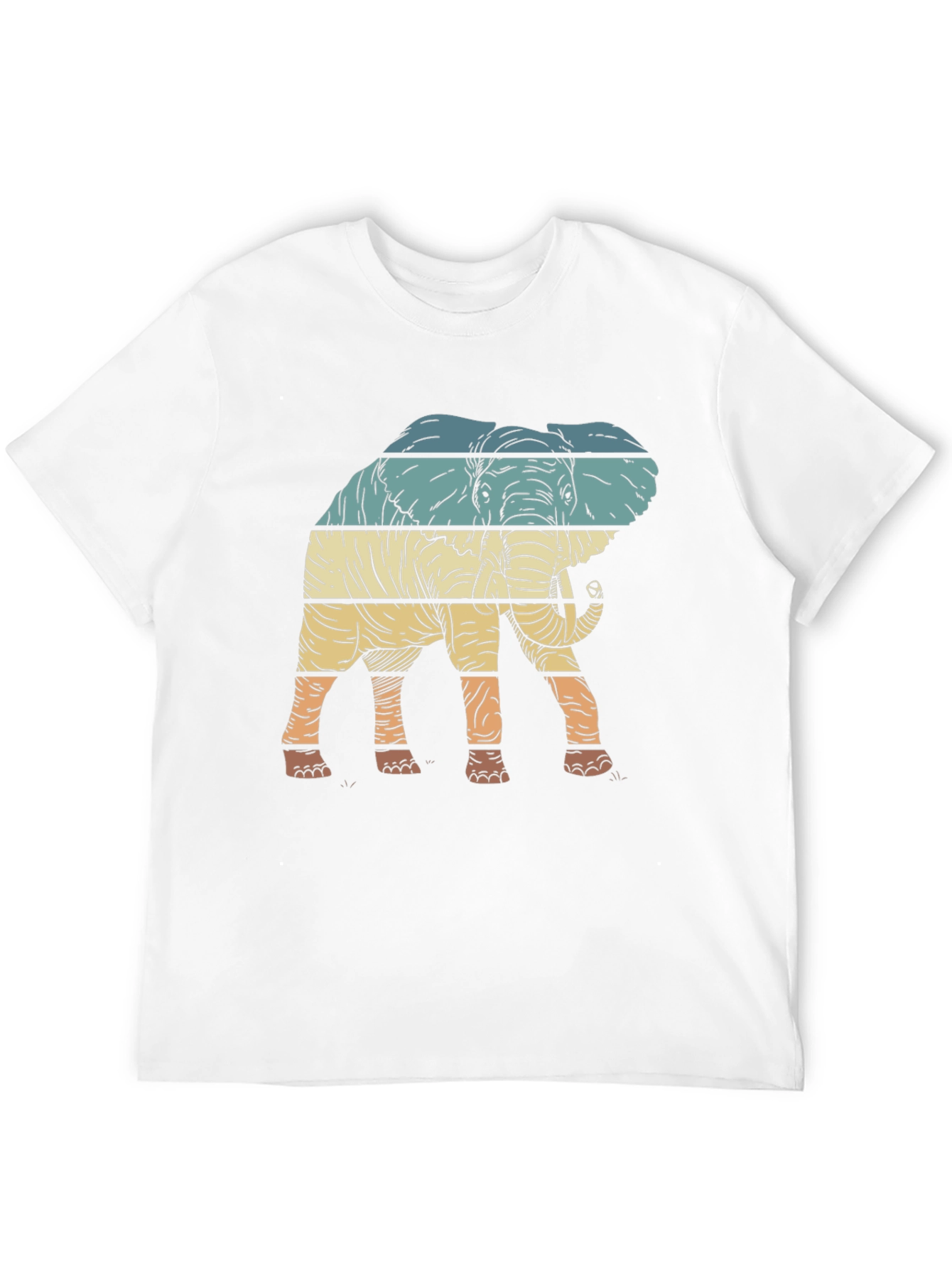 Retro Elephant Graphic Tee