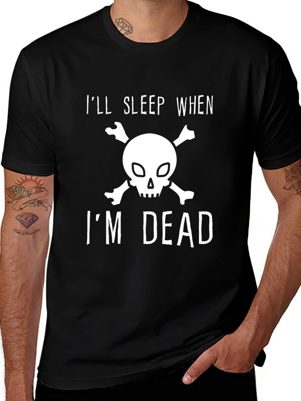 Ill Sleep When Im Dead Graphic Tee