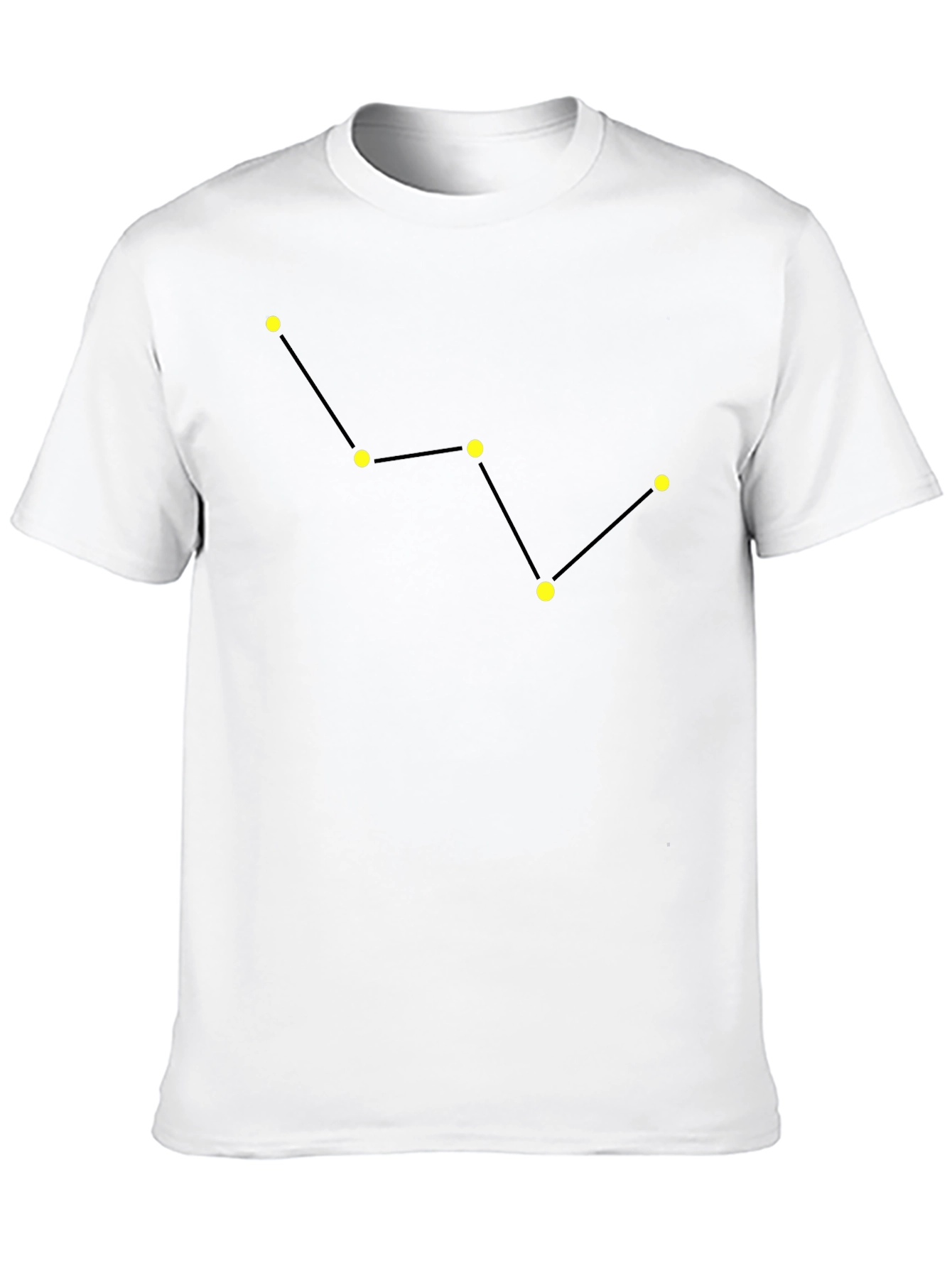 Big Dipper Constellation Black T-Shirt