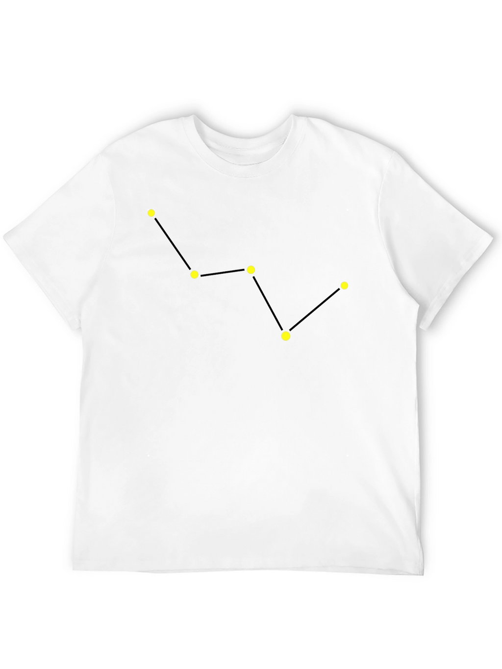 Big Dipper Constellation Black T-Shirt