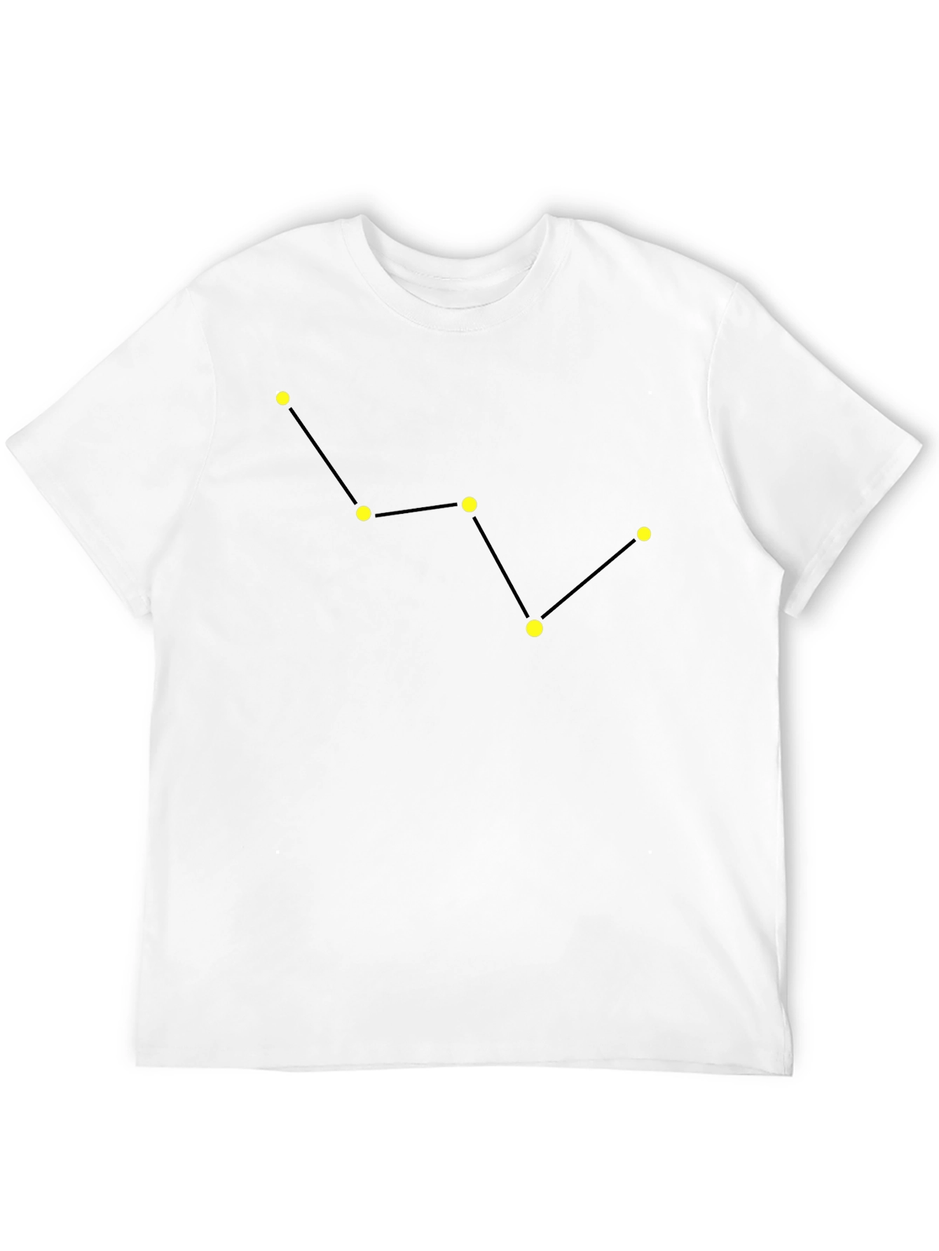 Big Dipper Constellation Black T-Shirt