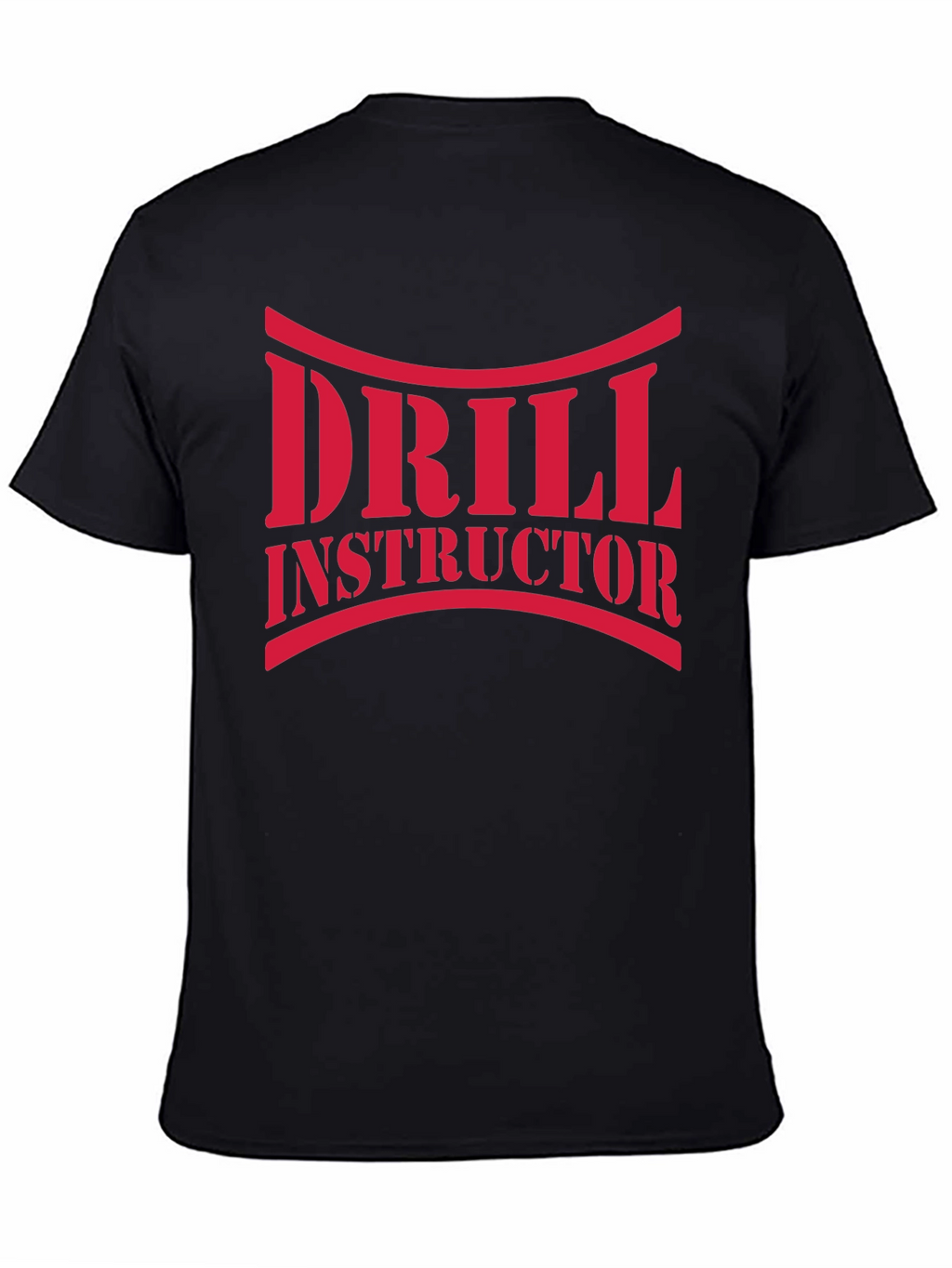 Drill Instructor Graphic Tee - Bold Military Style