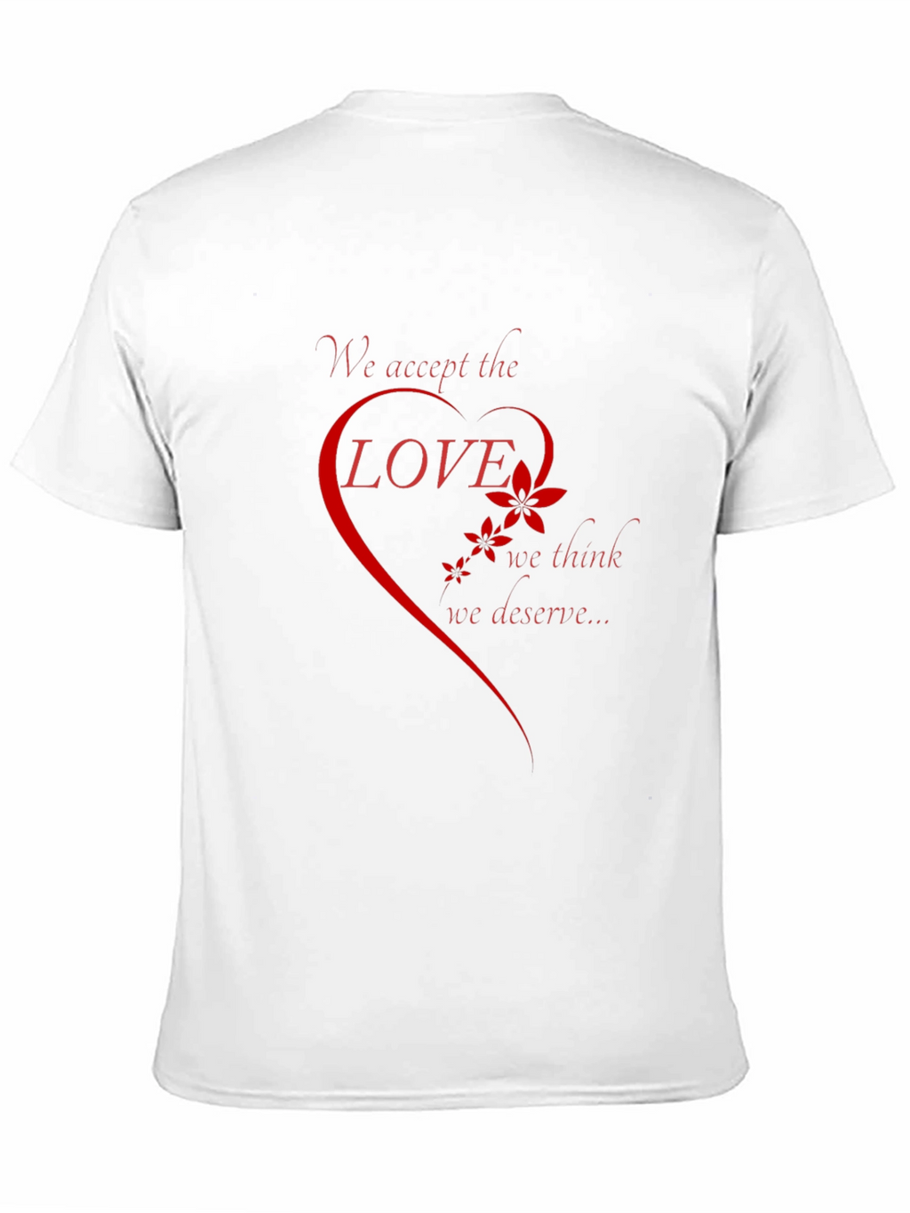 Love Deserve Graphic Tee - Black Short Sleeve